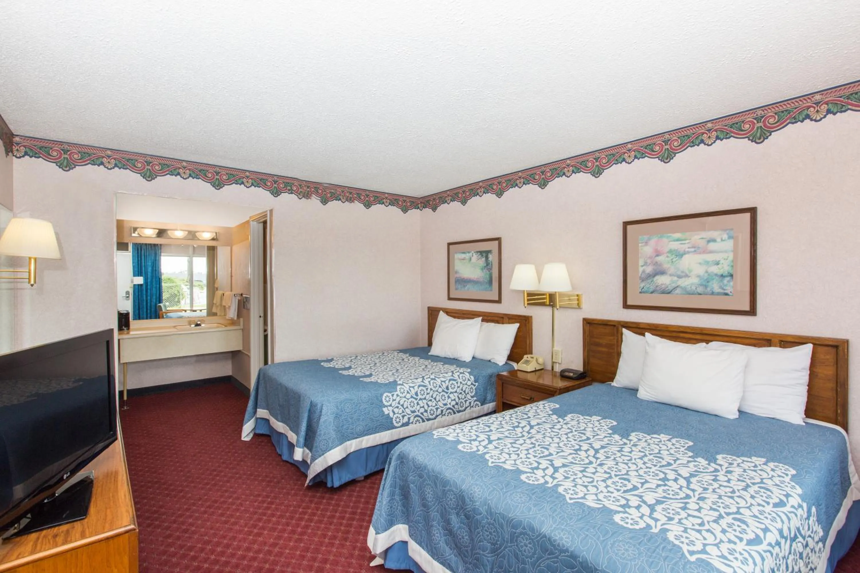 Bedroom in Americas Best Value Inn St. Joseph at I-29