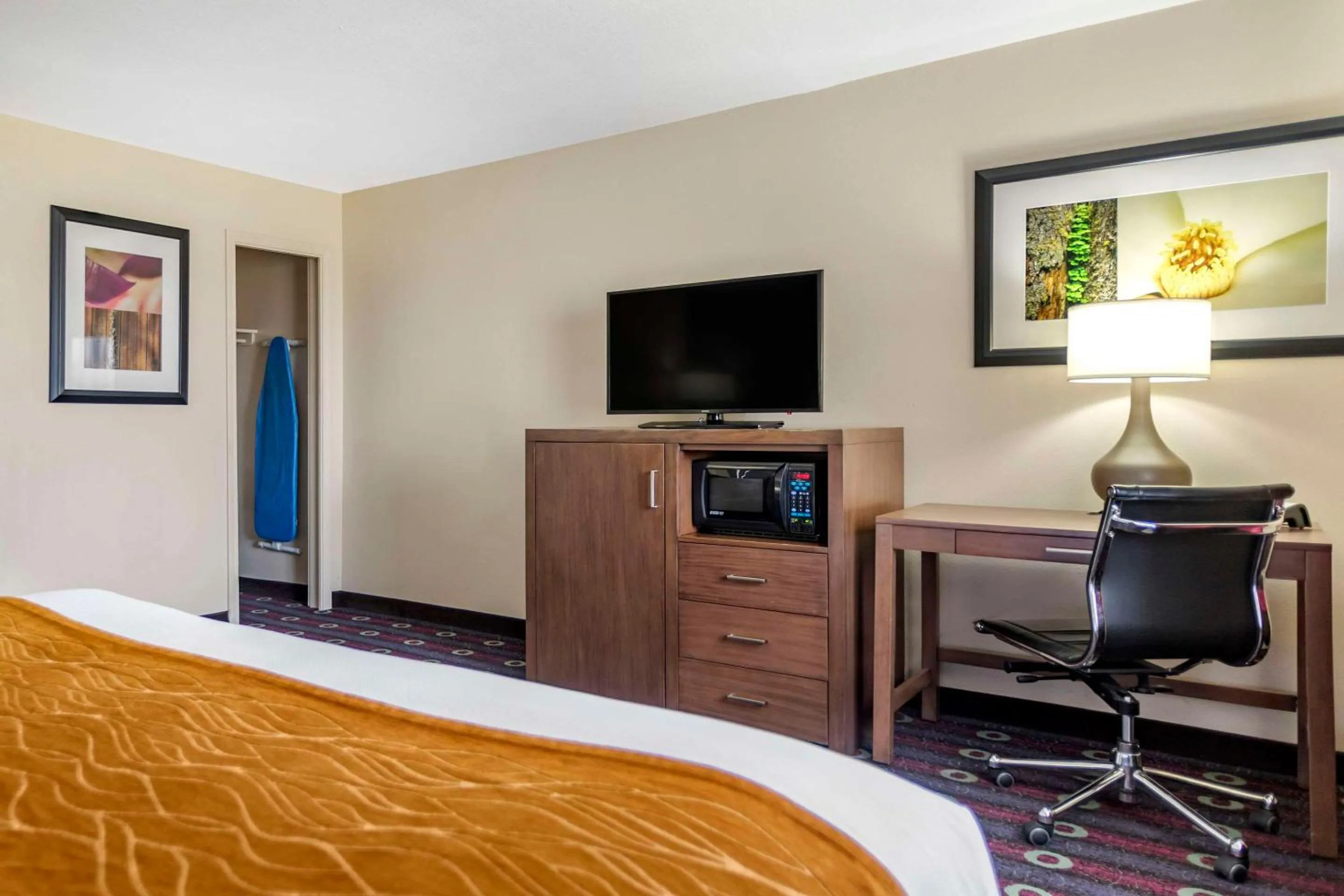 Bedroom, Bed in Comfort Inn Tulsa Midtown