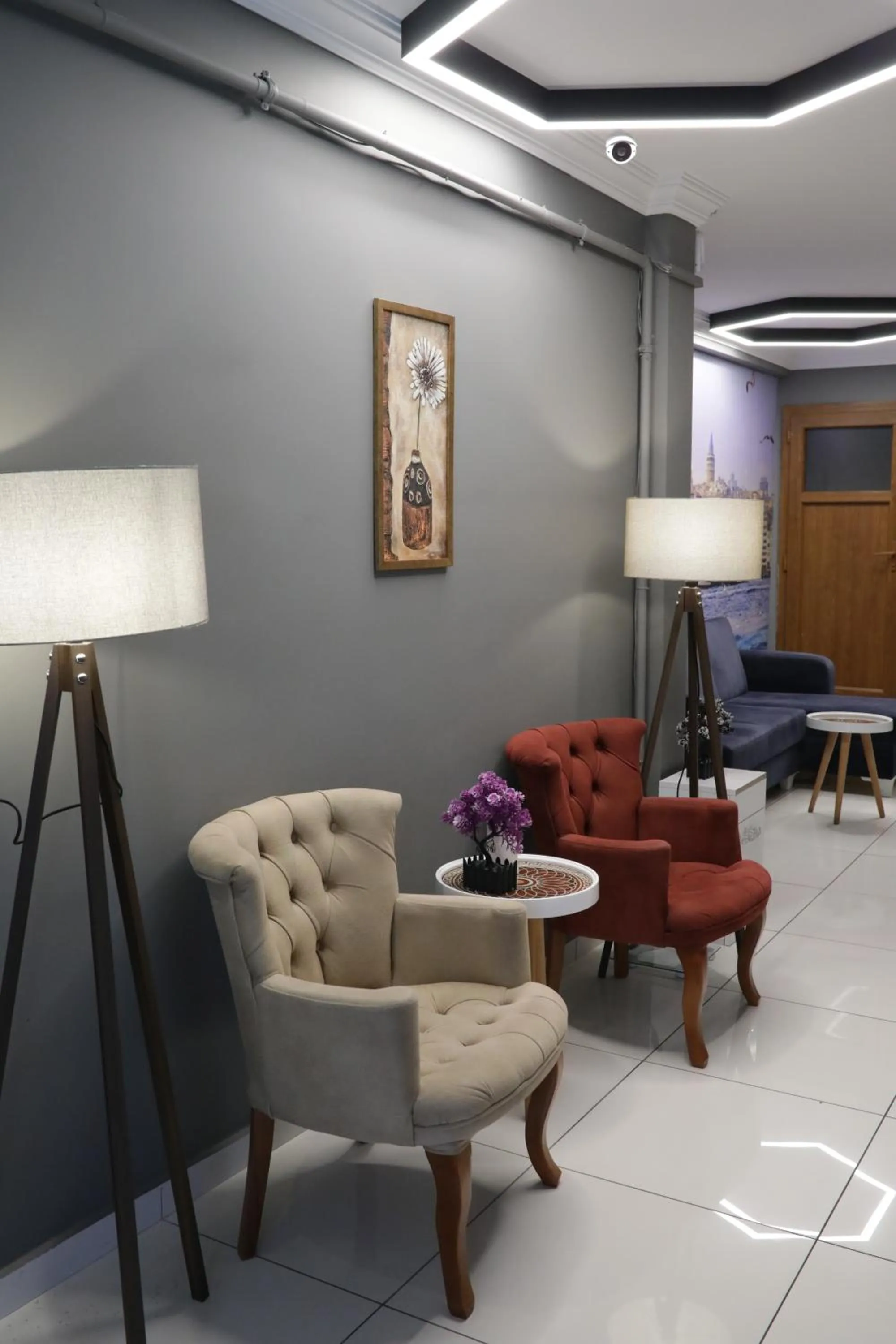 Lobby or reception in Tavra hotel