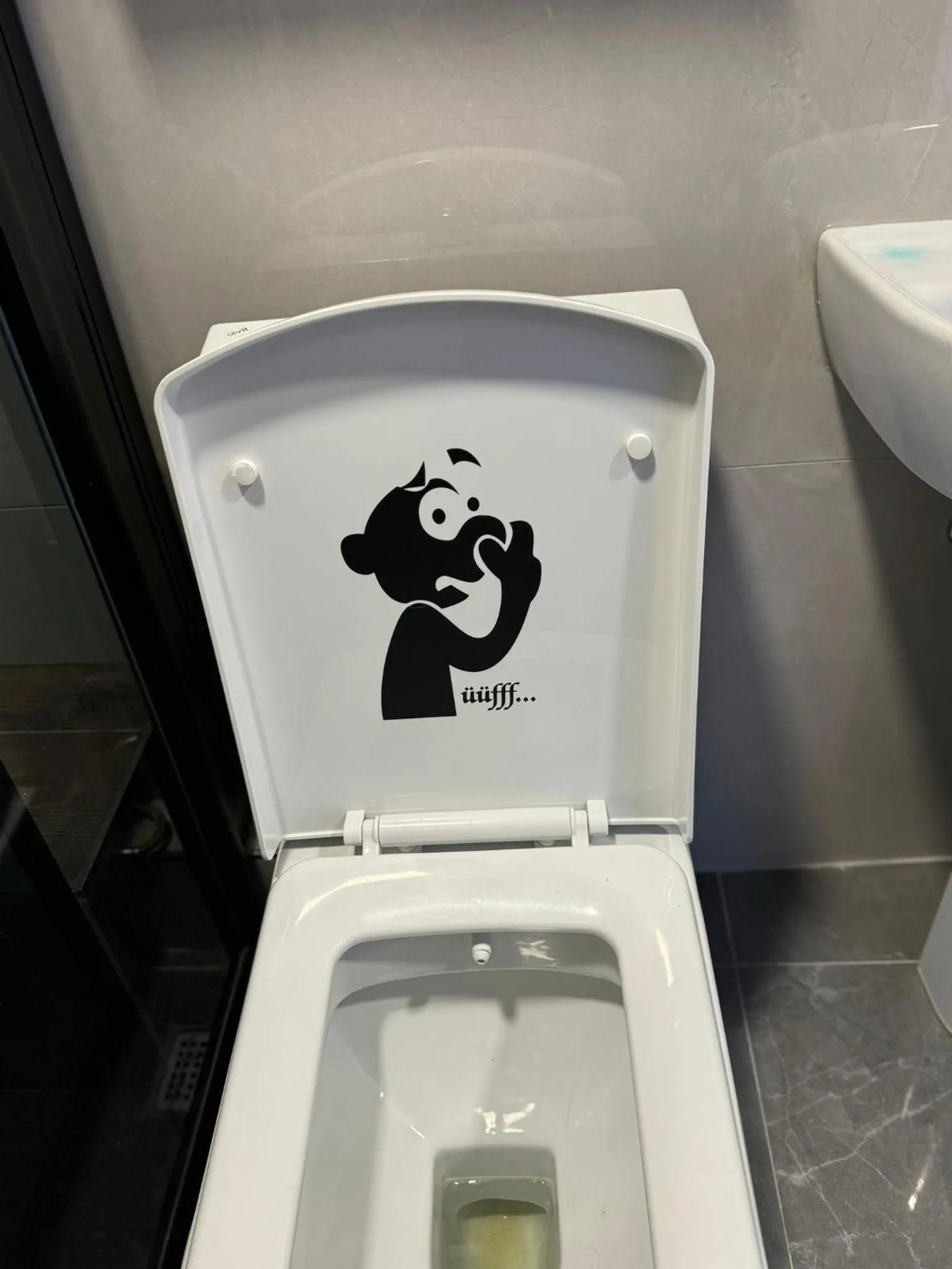 Bathroom in Tavra hotel