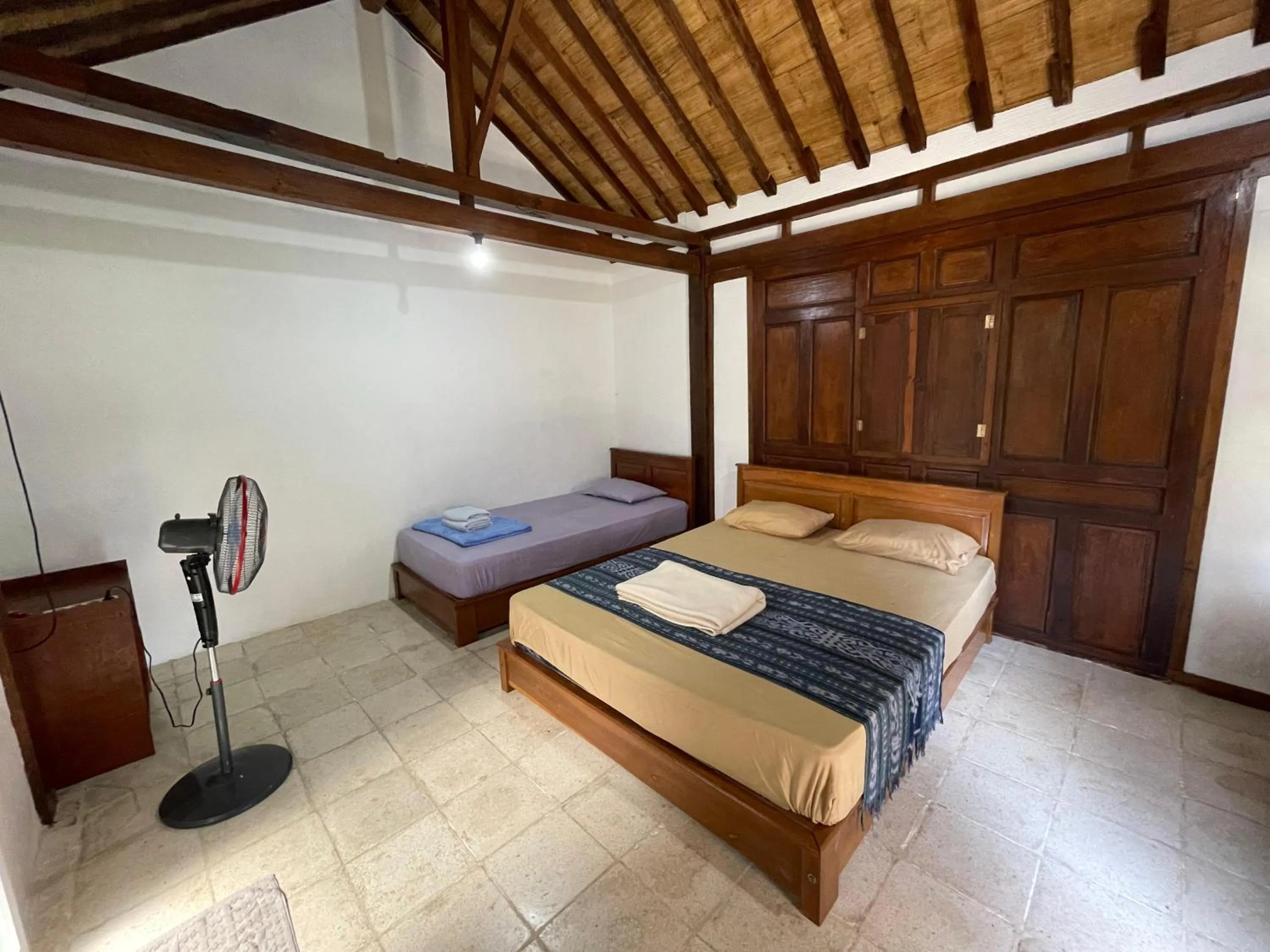 Bed in Saka Homestay Boutique & Cafe