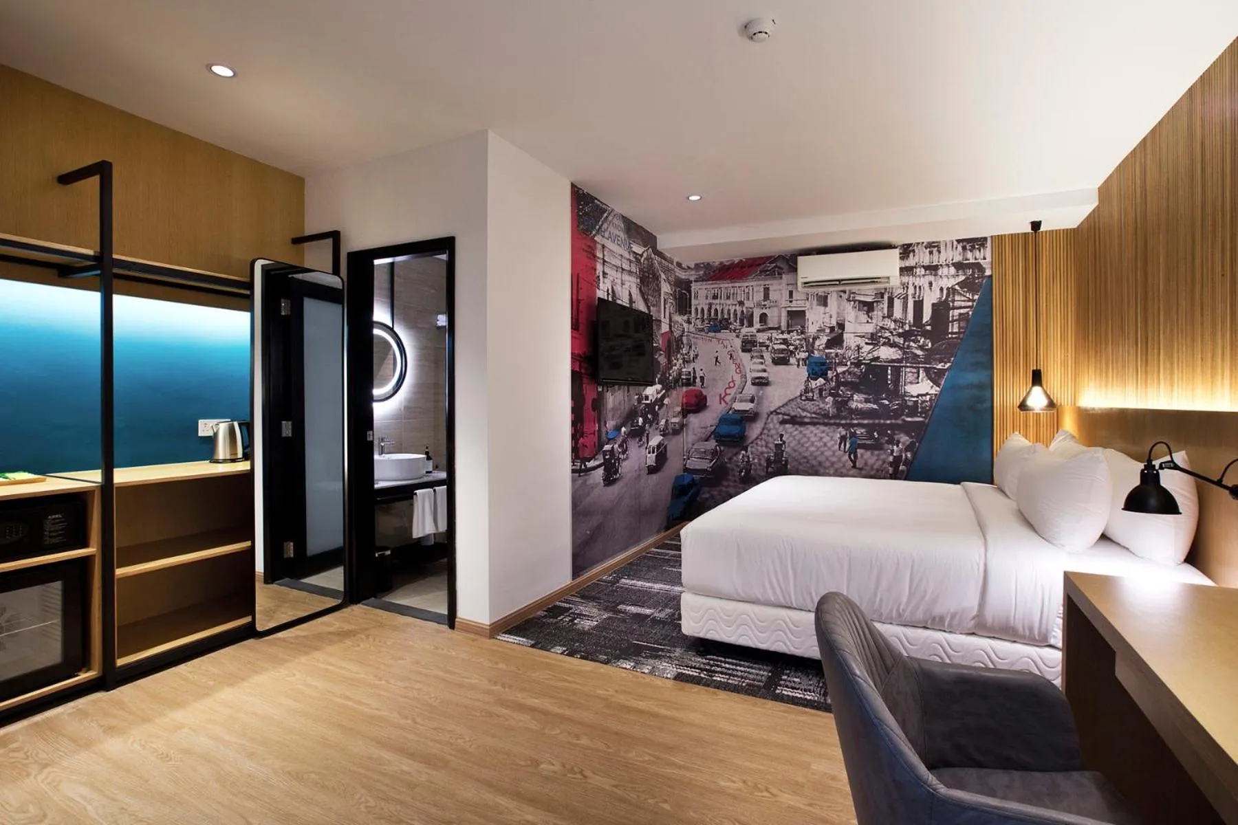 Photo of the whole room, Bed in Indie Hotel Kuala Lumpur