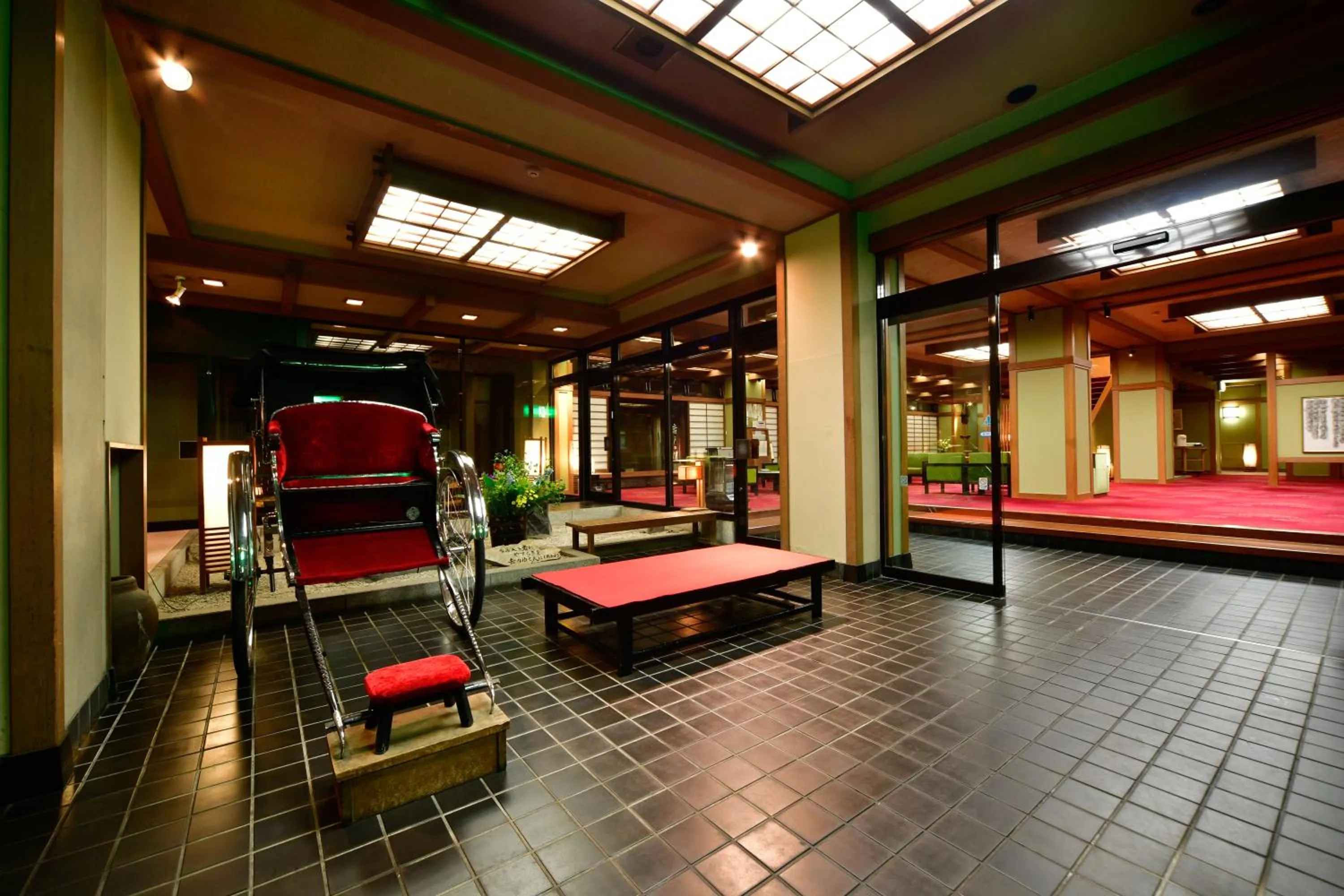 Lobby or reception in Osakaya Ryokan