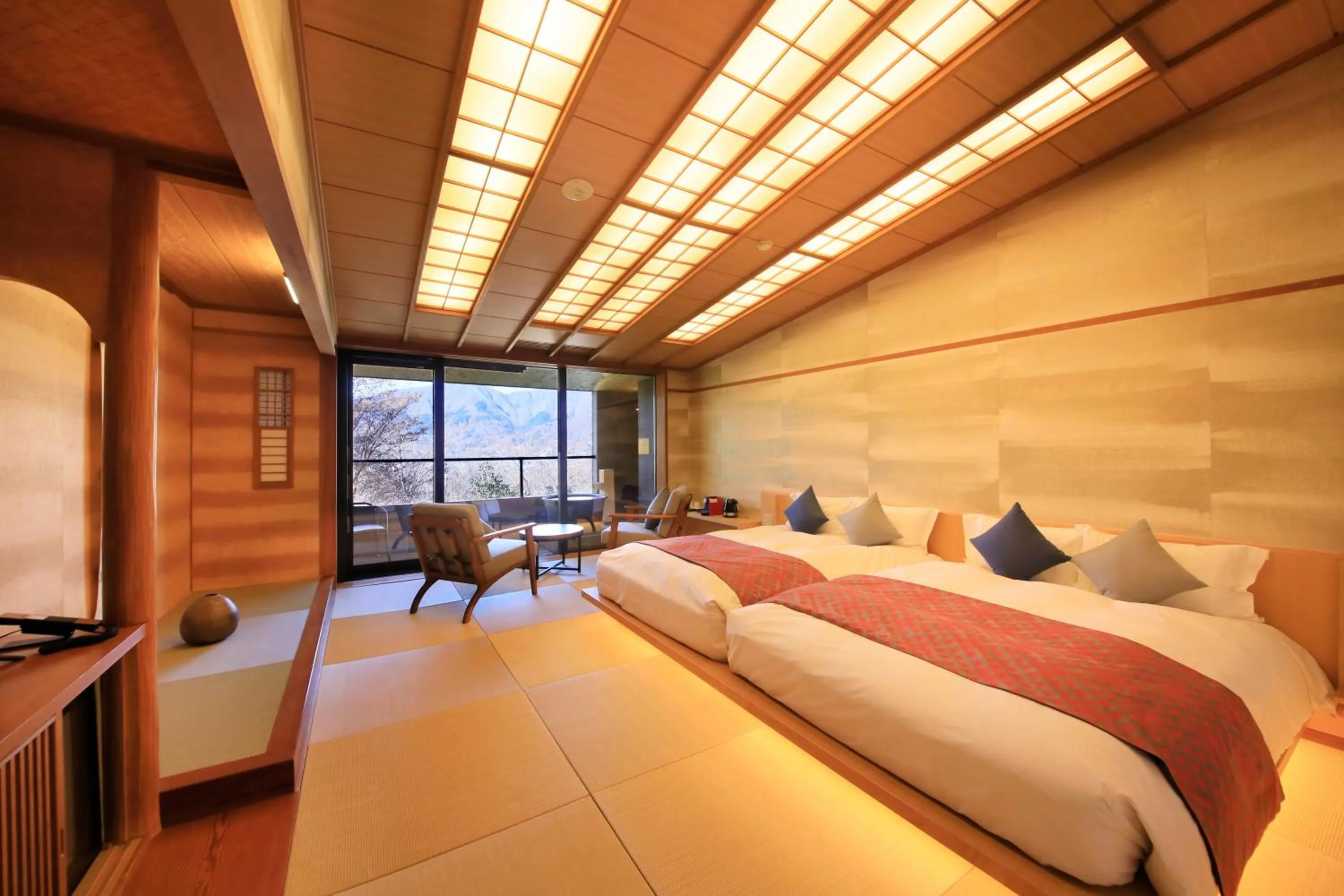 Photo of the whole room, Bed in Centurion Hakone Bettei
