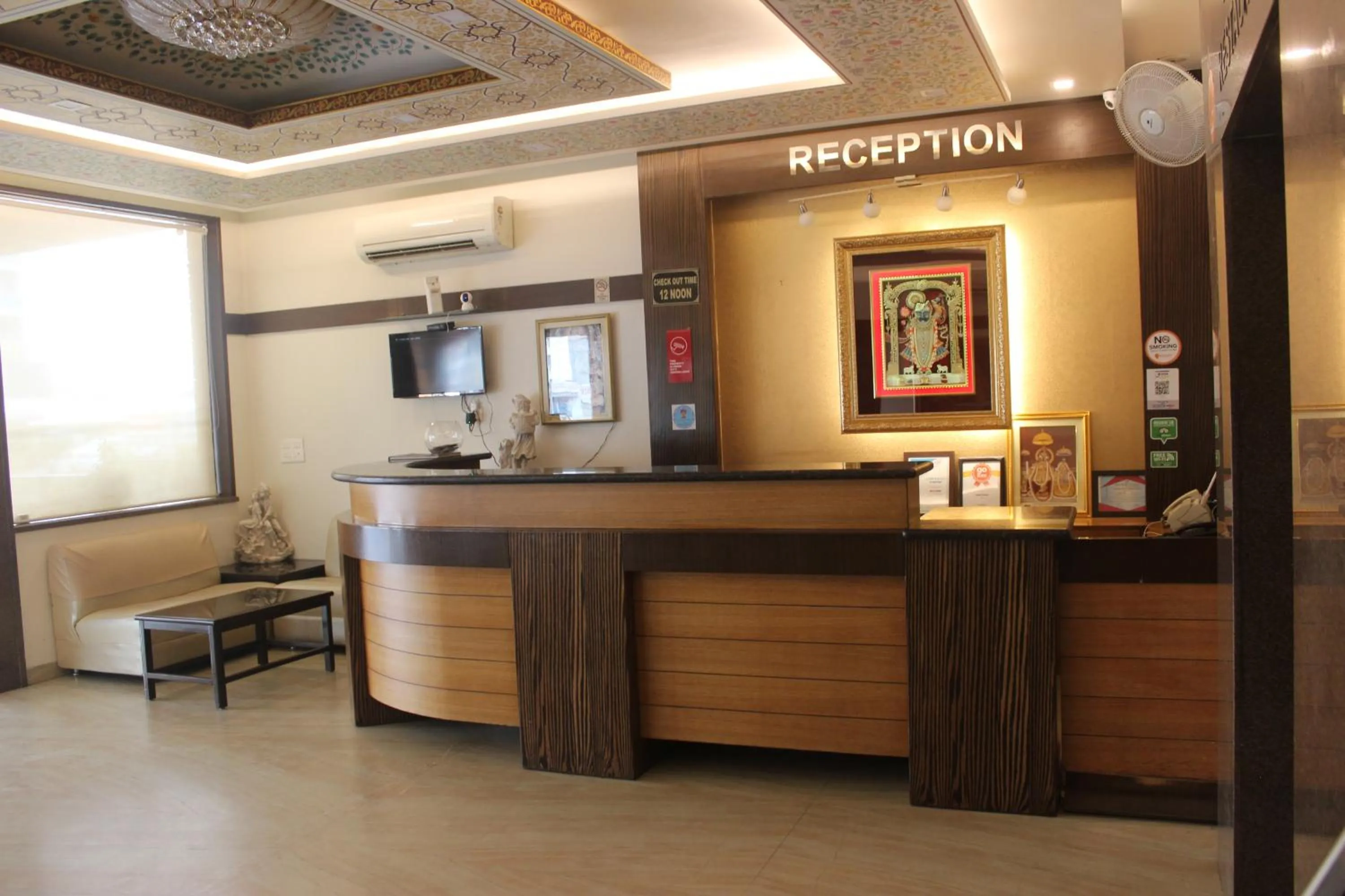 Lobby or reception in Hotel Safari