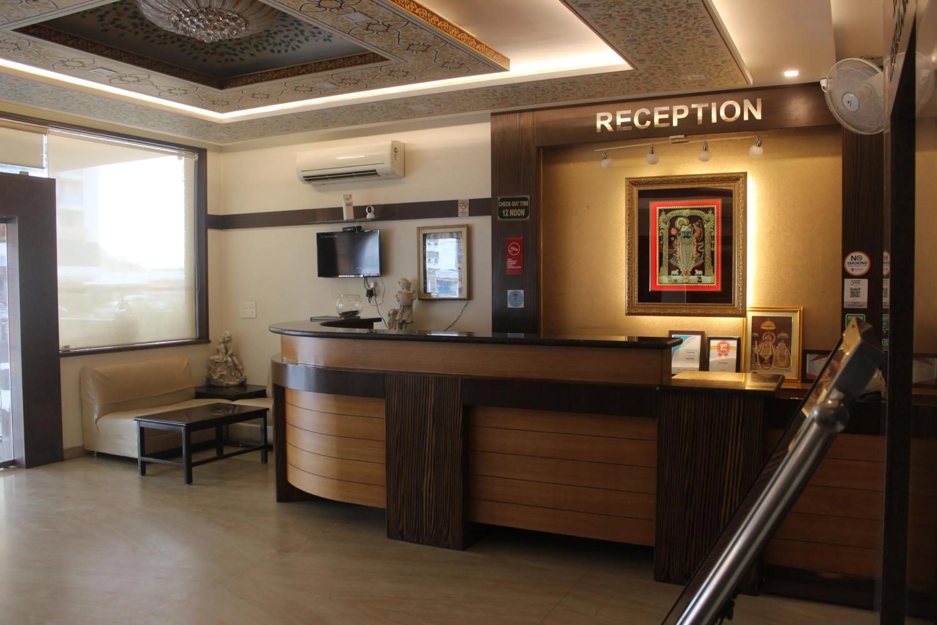 Lobby or reception in Hotel Safari