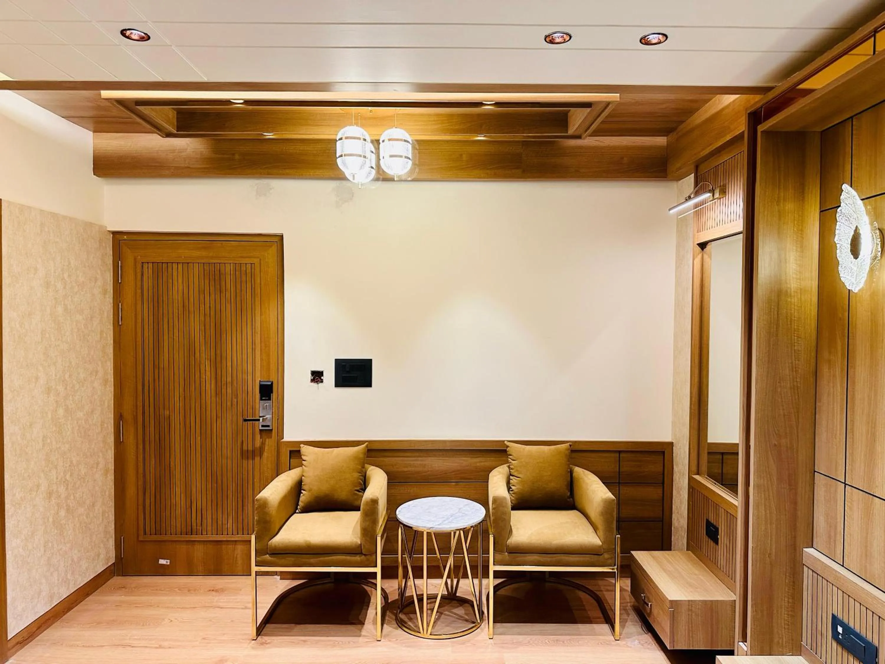 Seating area in Hotel Safari