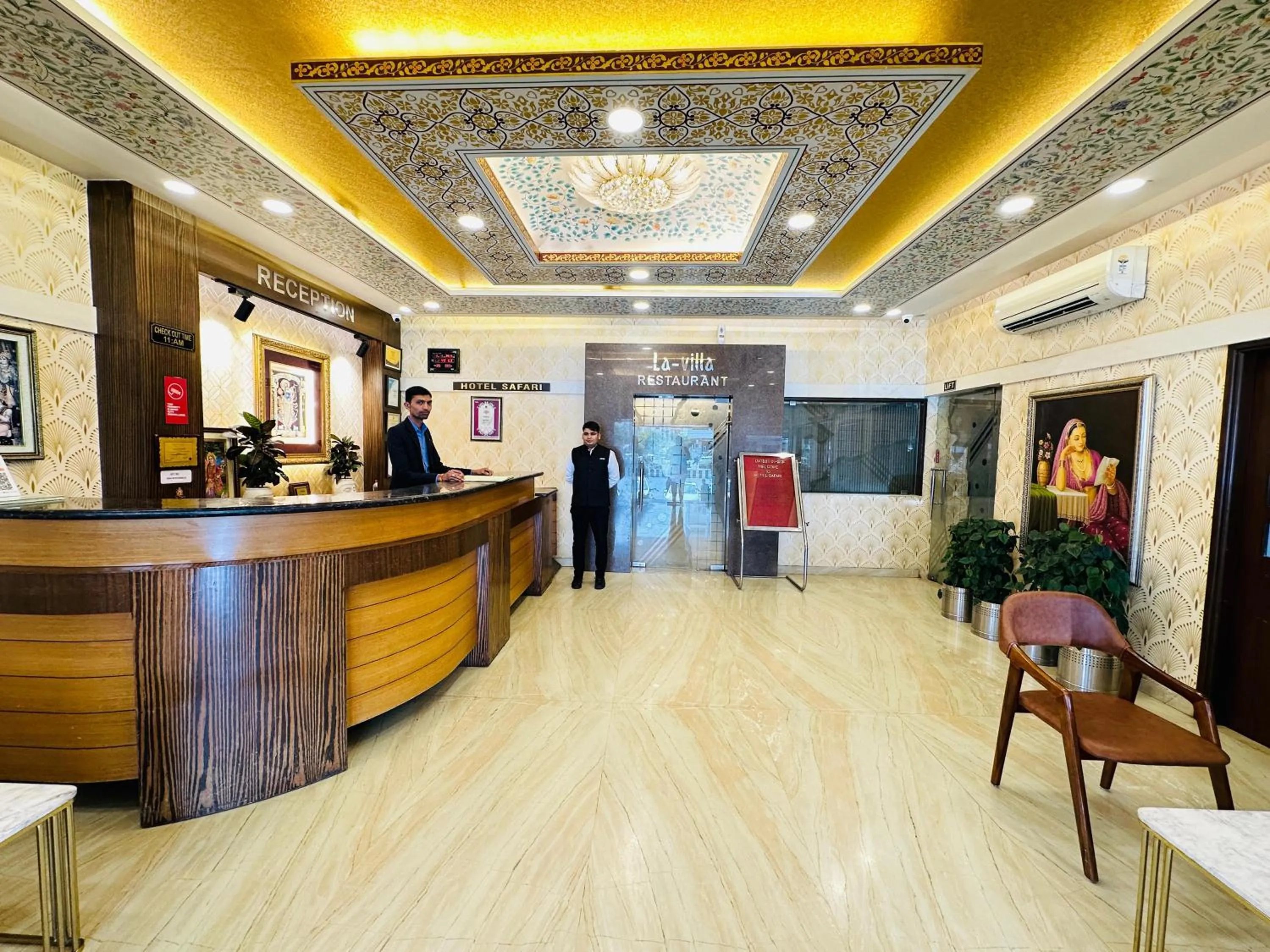 Lobby or reception in Hotel Safari