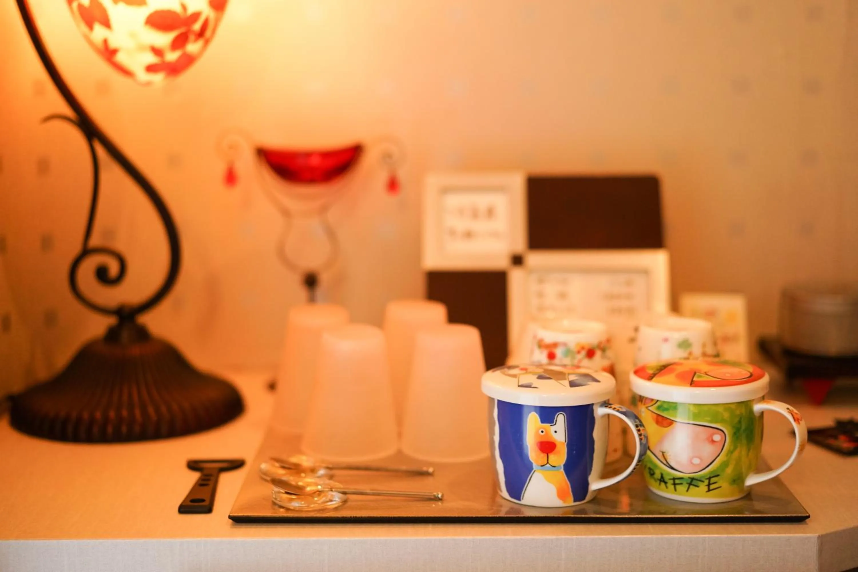 Decorative detail in Akari no Yado Okabe