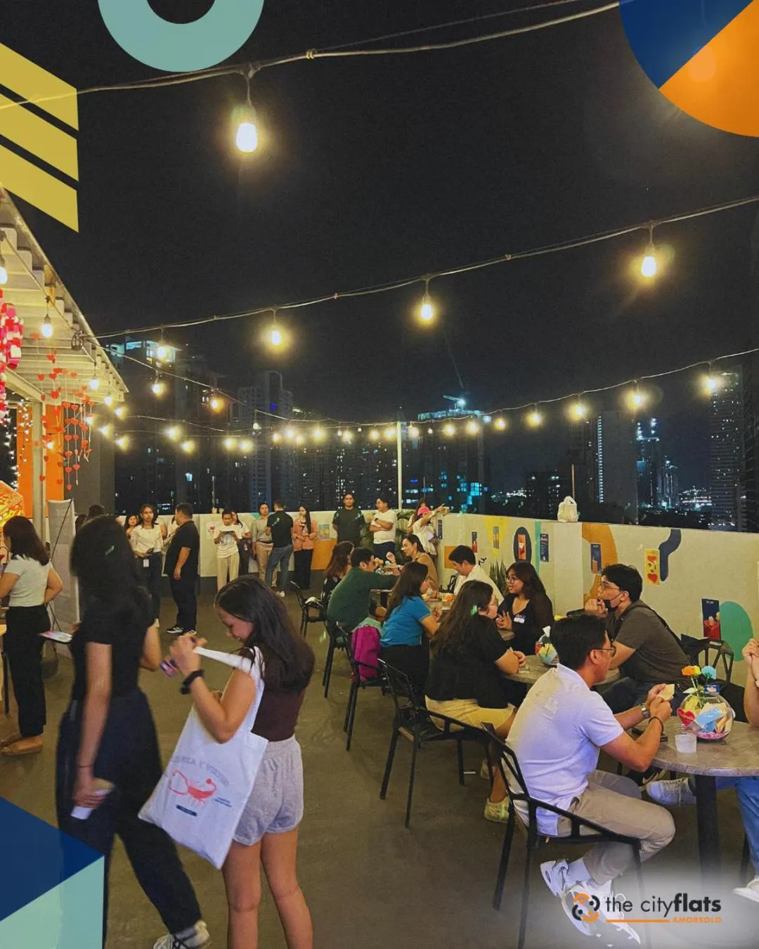 People in The City Flats Amorsolo