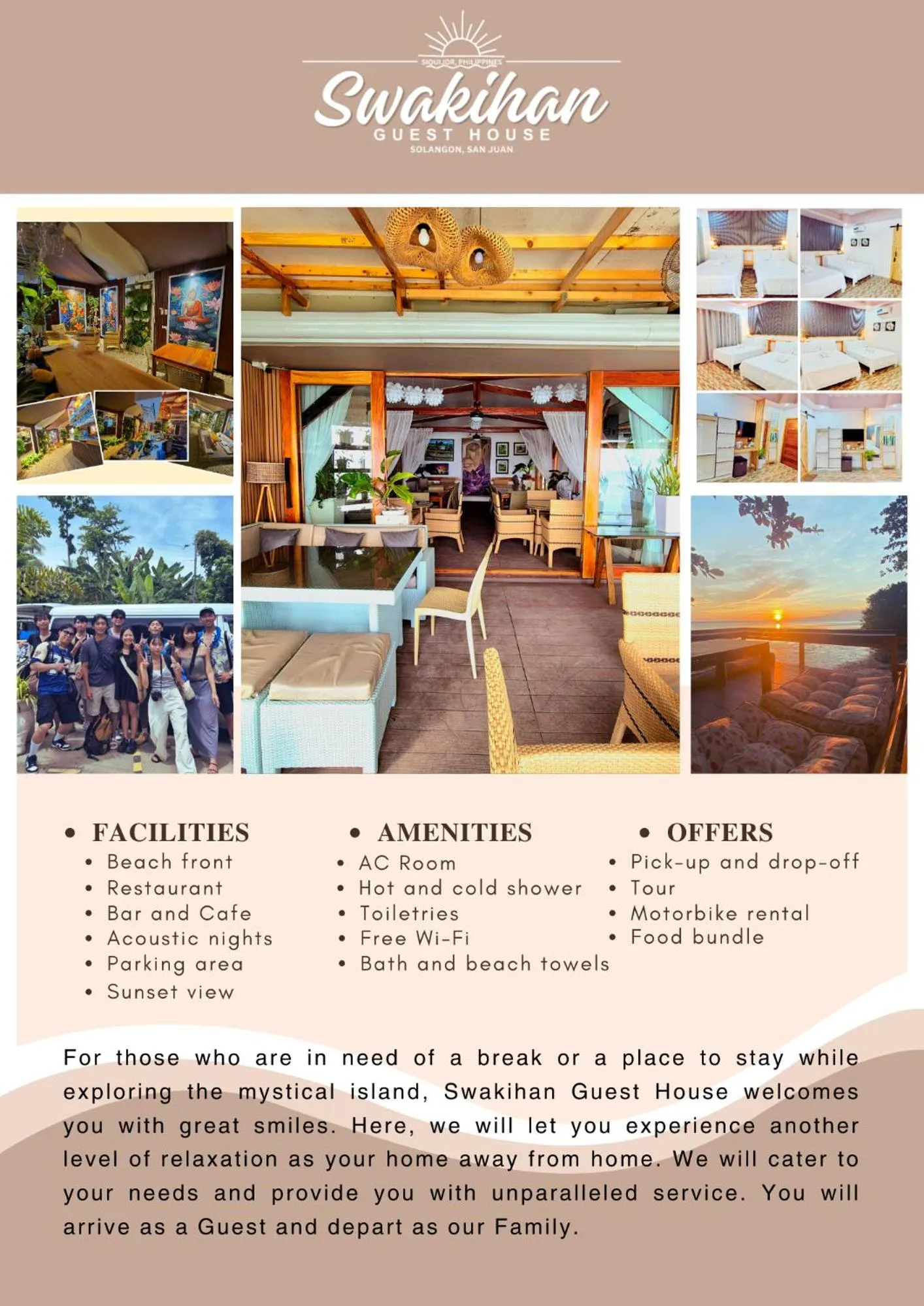 Property building in Swakihan Guest House