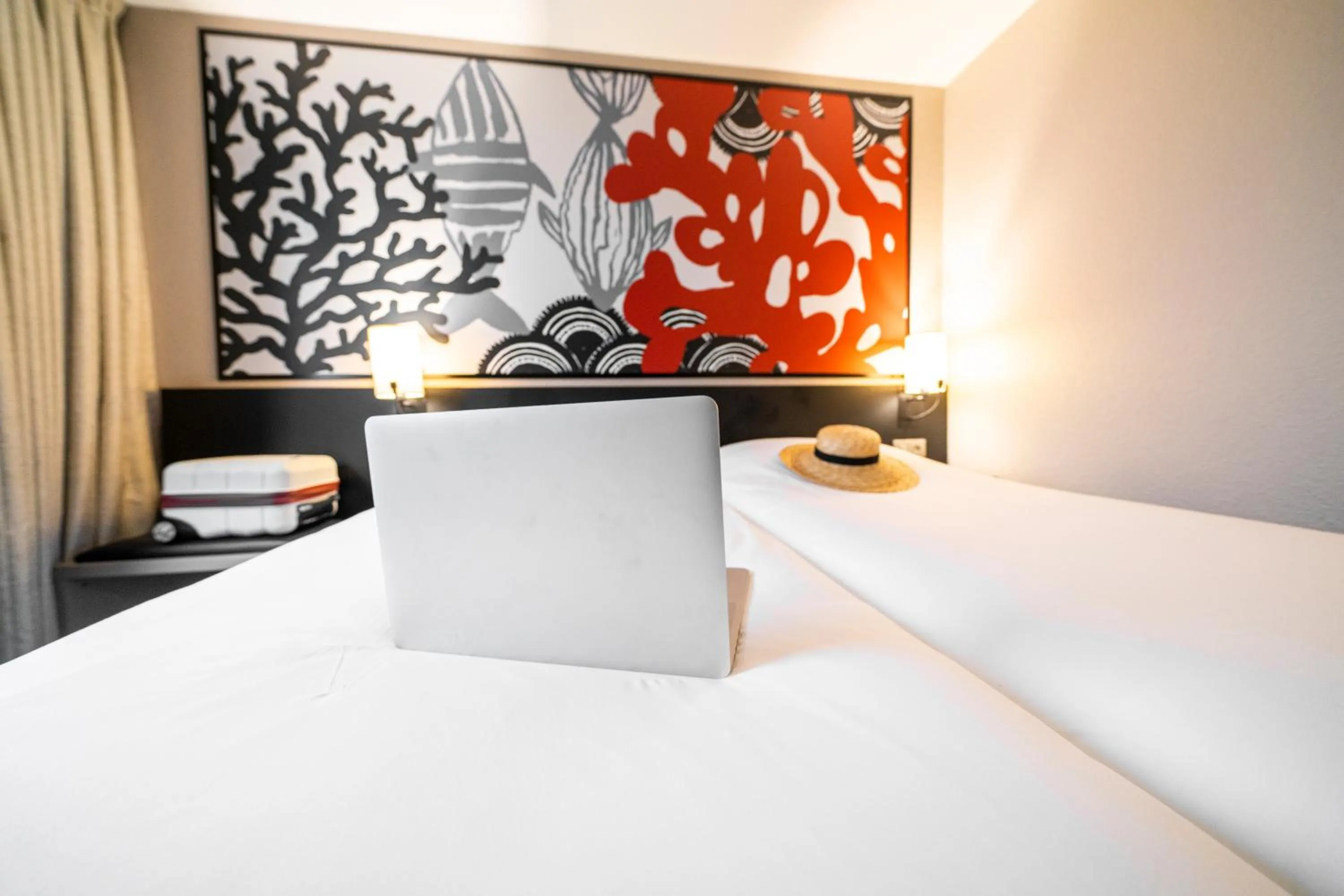 Bed in ibis Styles Saint Brieuc Plerin