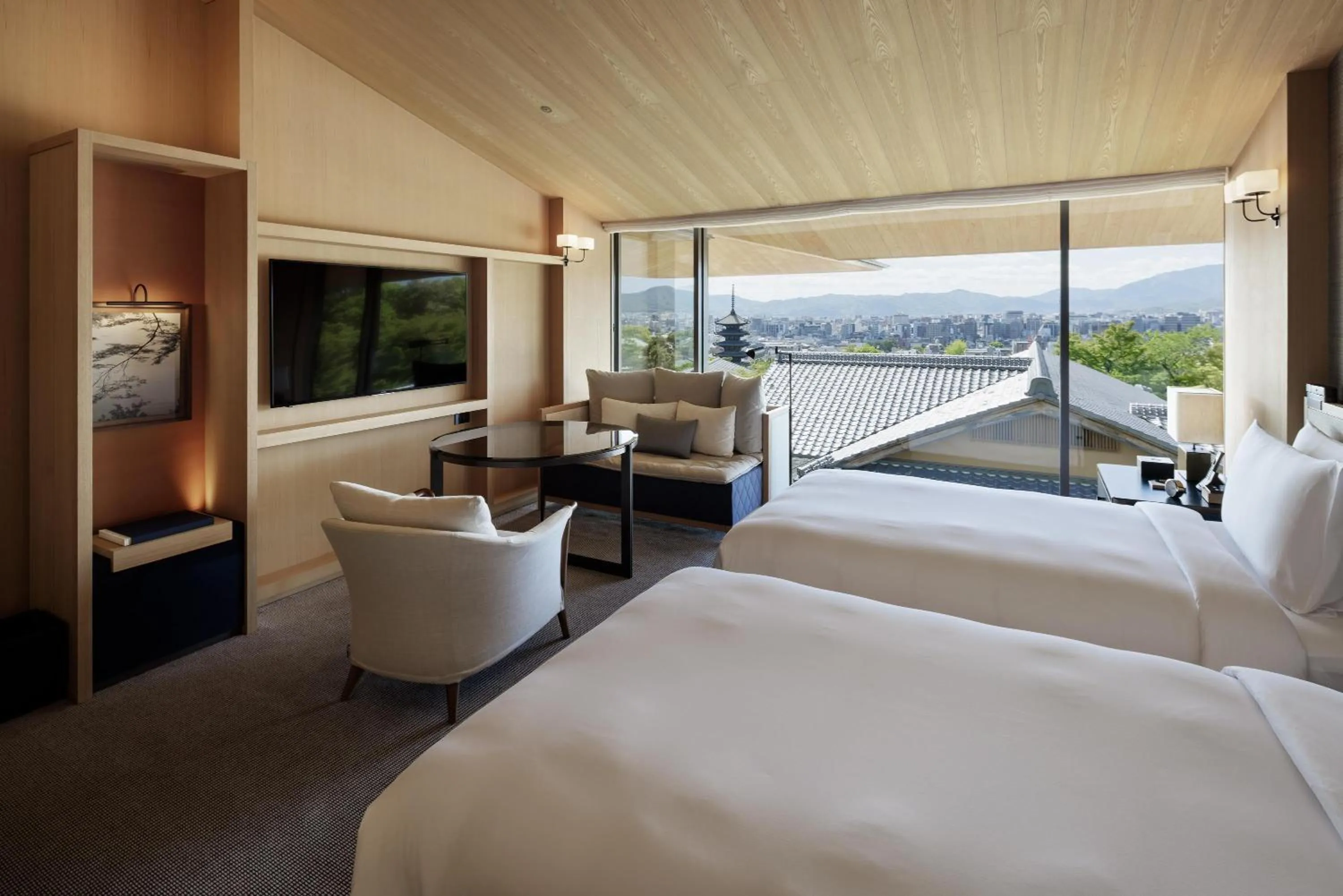 Bedroom, Bed in Park Hyatt Kyoto