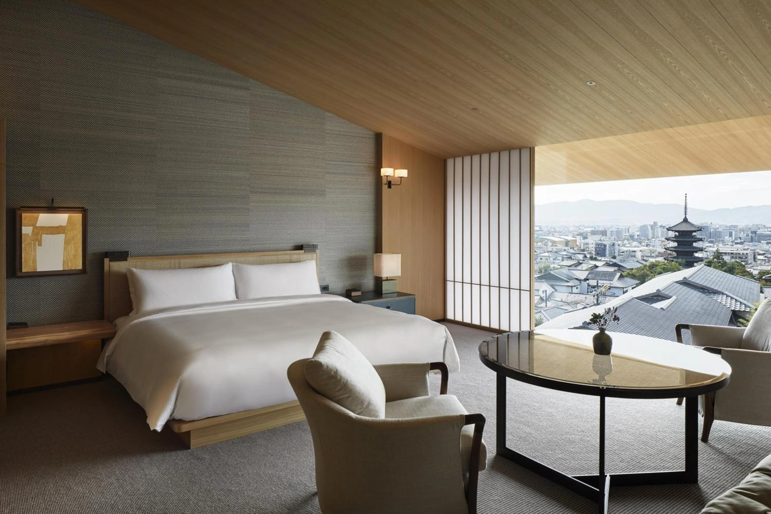 Bedroom, Bed in Park Hyatt Kyoto