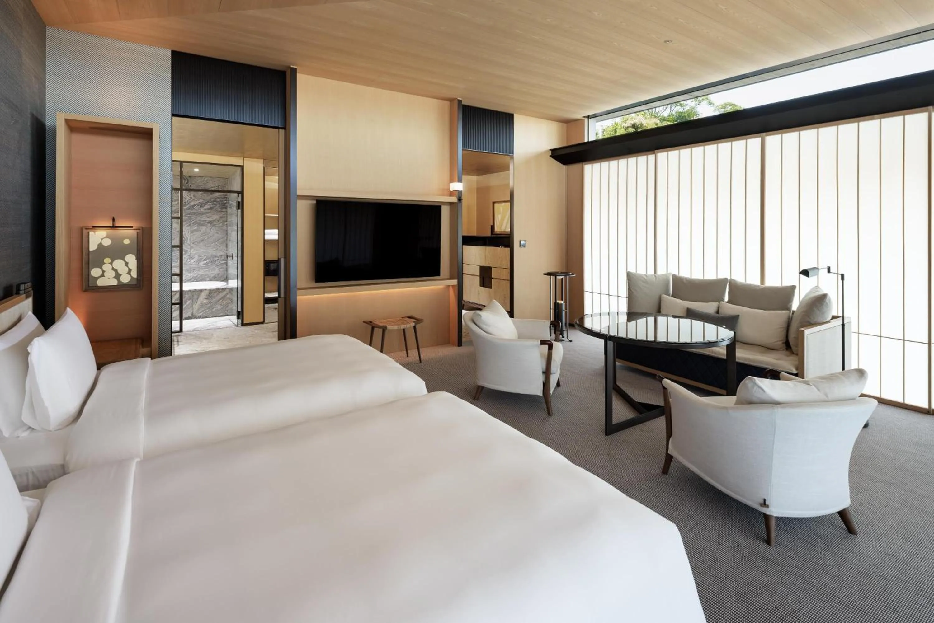 Bedroom, Bed in Park Hyatt Kyoto