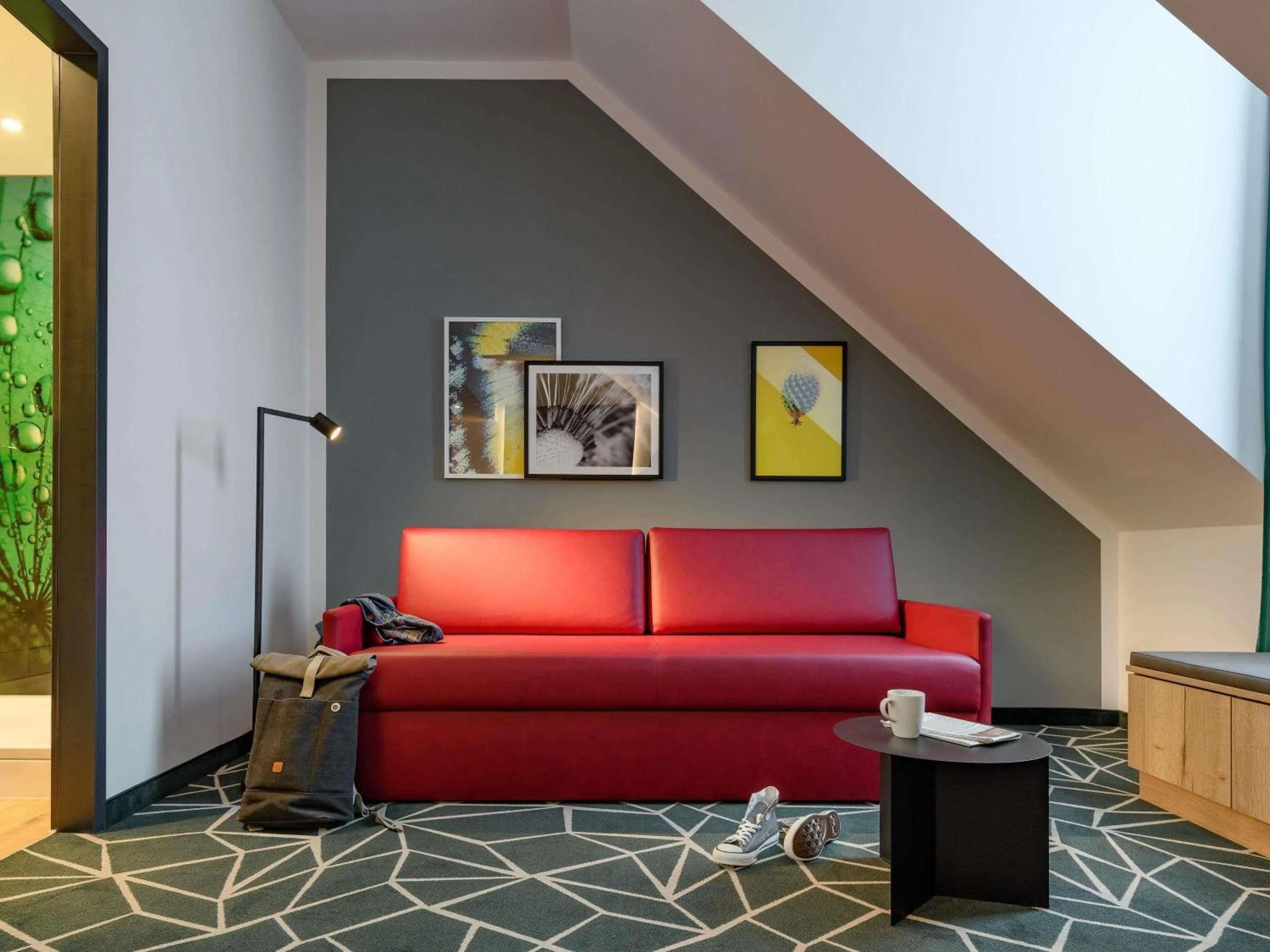 Bedroom in Ibis Styles Aschaffenburg