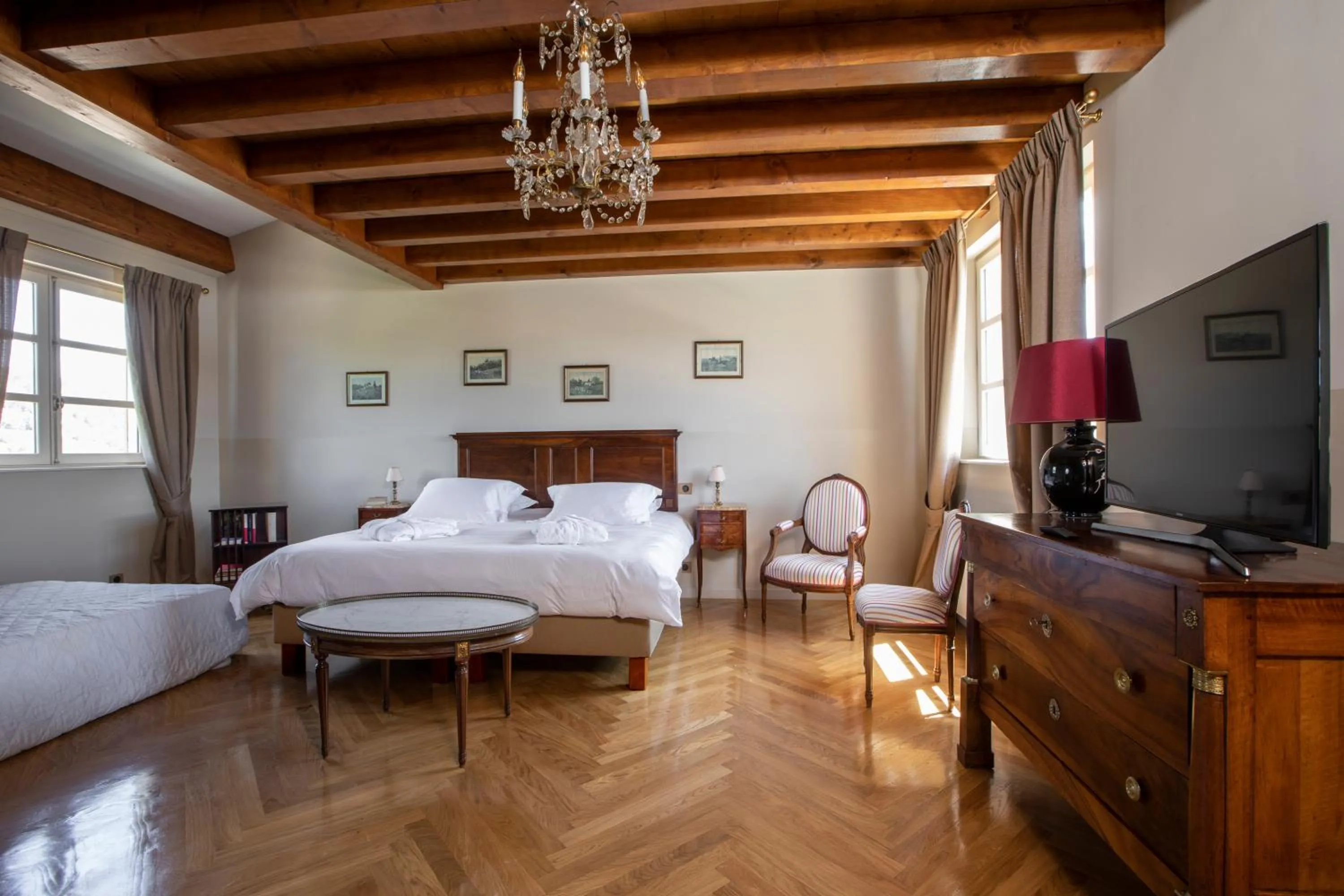 Bedroom, Bed in Domaine De La Chapelle