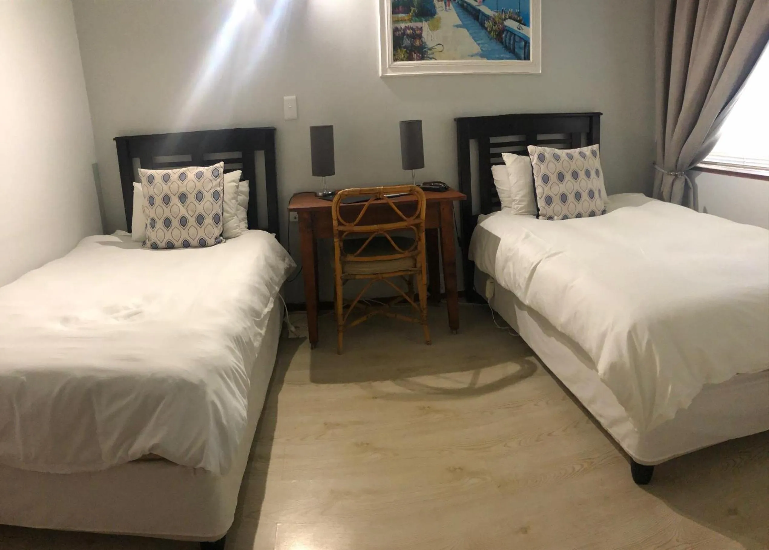 Bed in Kliprand Guest House