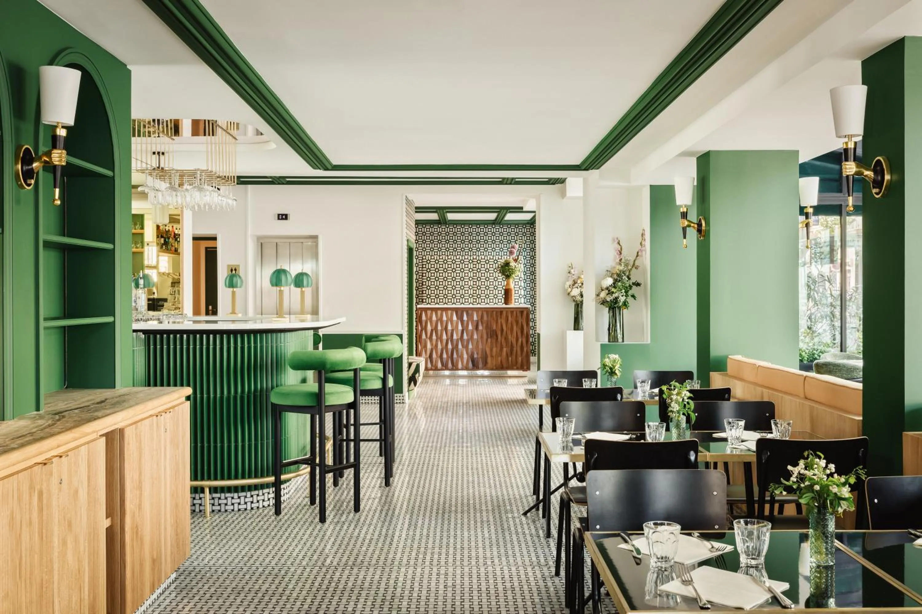 Restaurant/places to eat in Hotel Observatoire Luxembourg