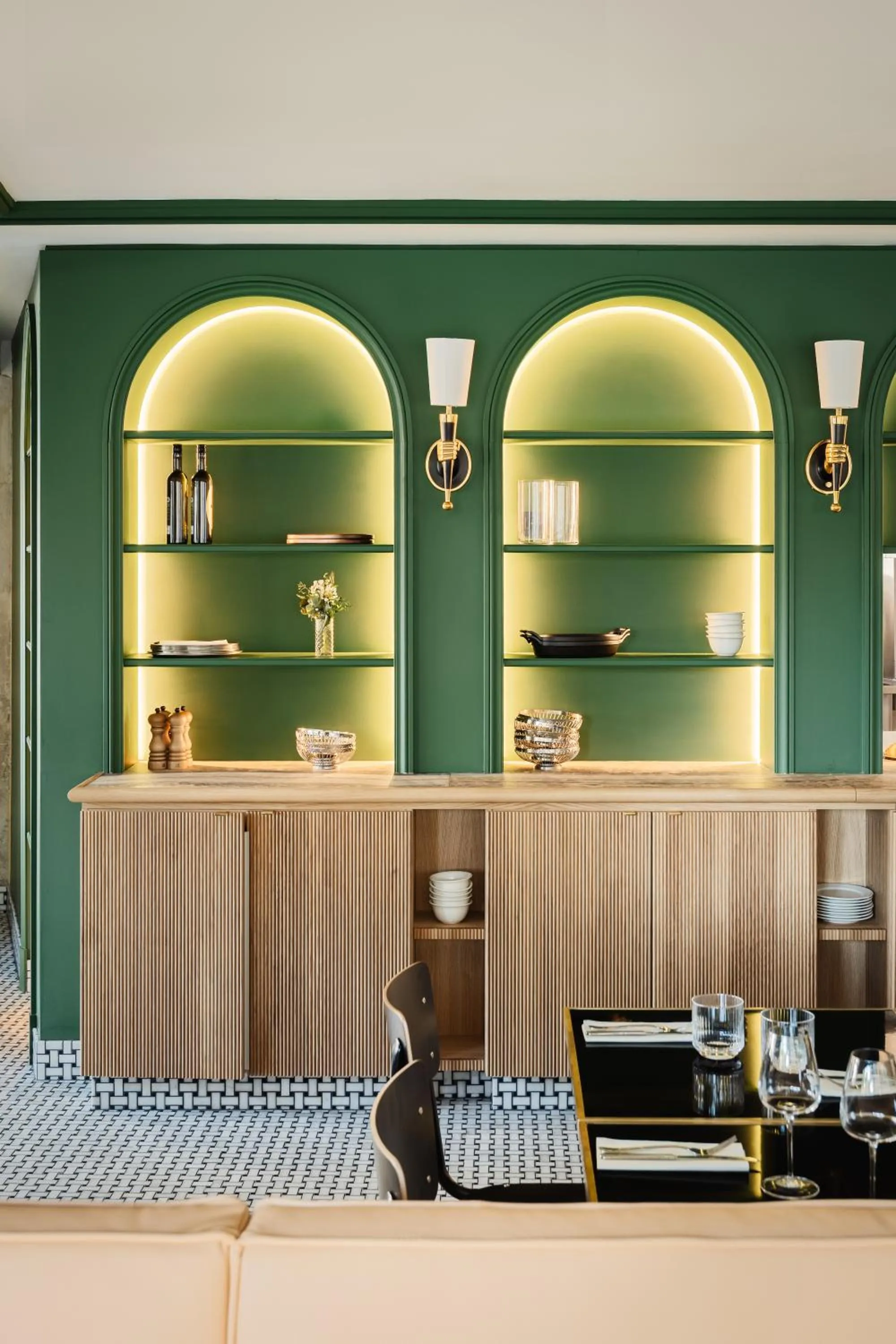 Patio in Hotel Observatoire Luxembourg