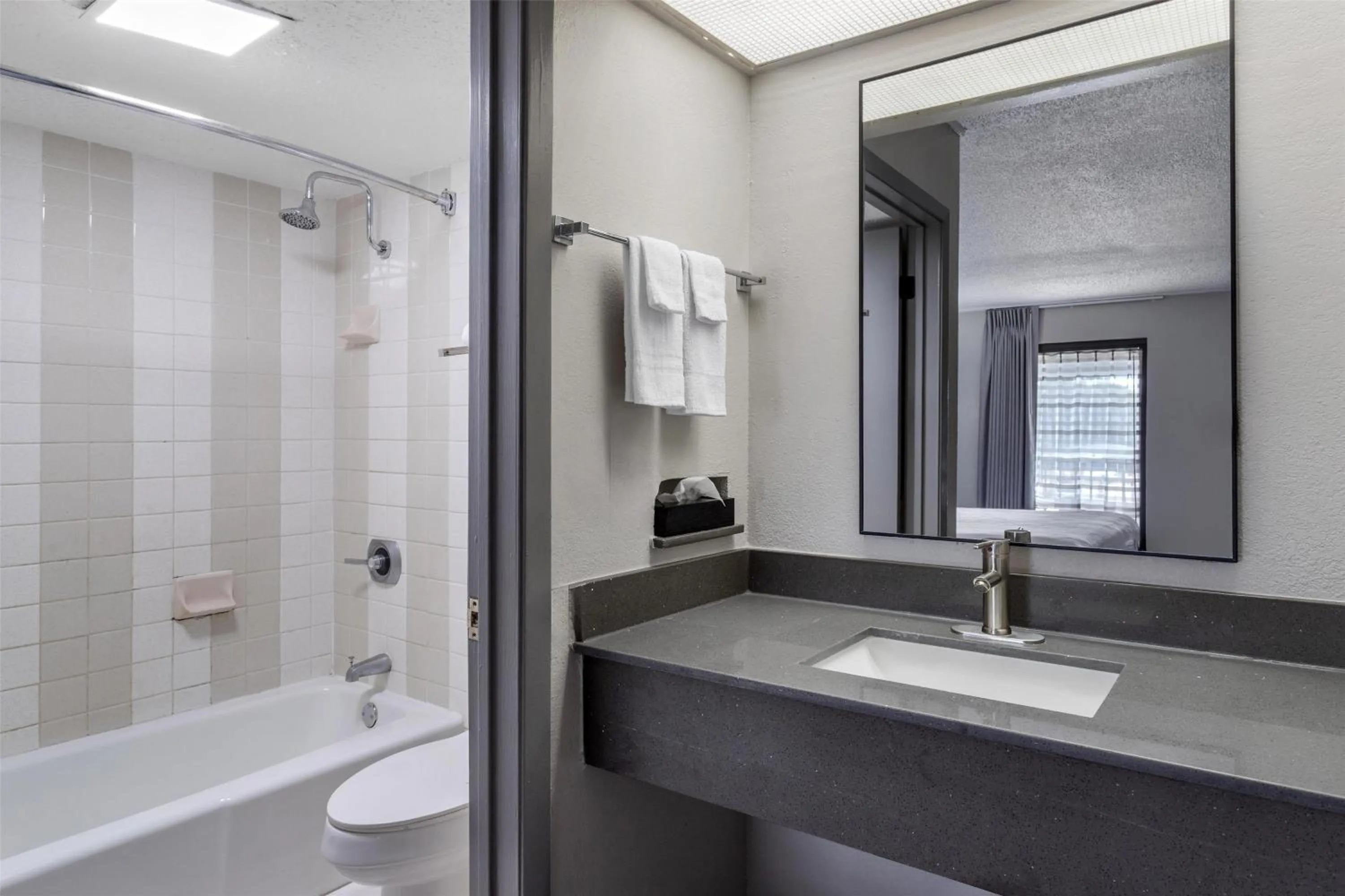Bathroom in SureStay by Best Western Victoria