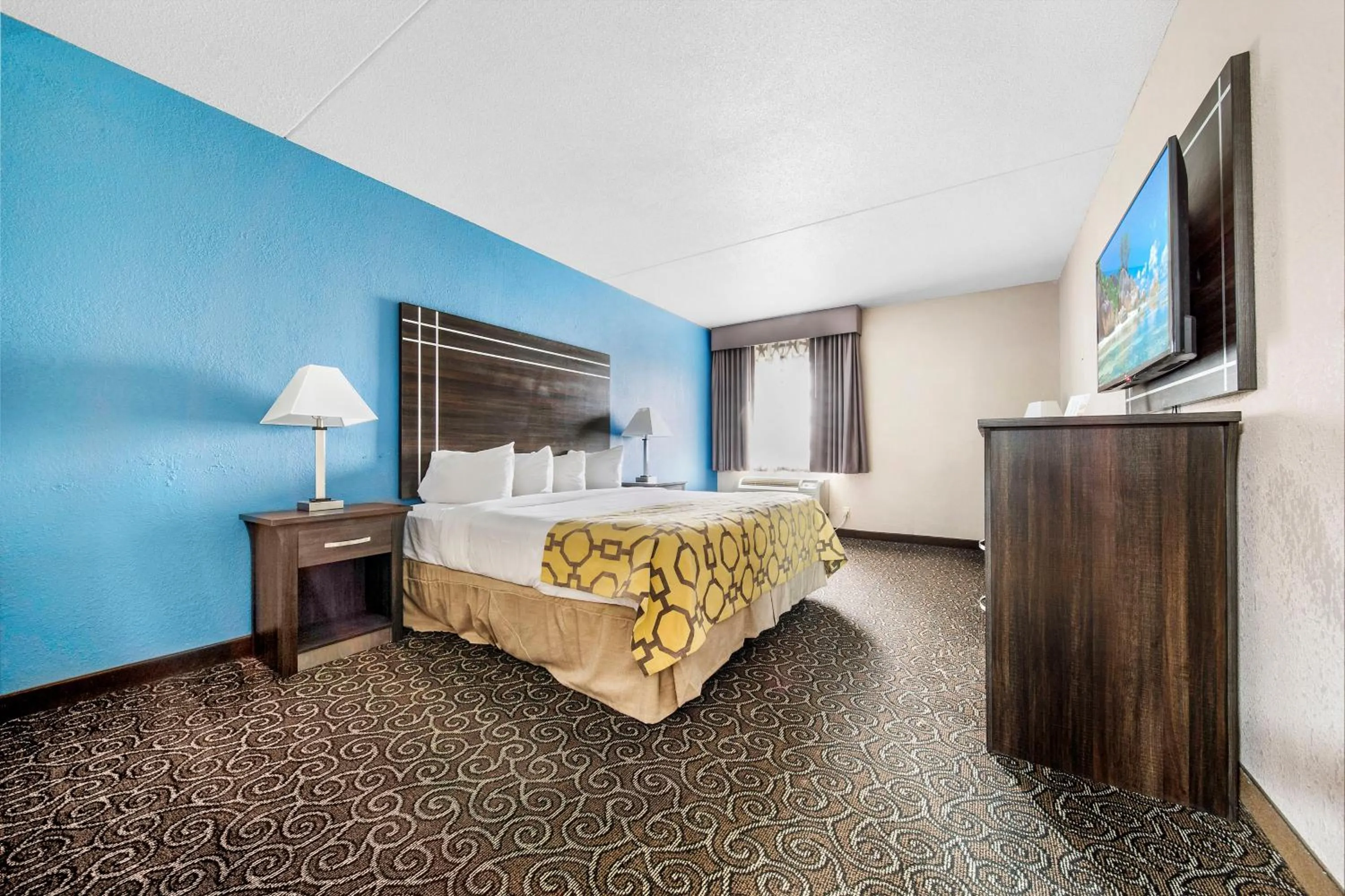 Photo of the whole room, Bed in Baymont by Wyndham Muncie Near Ball State University