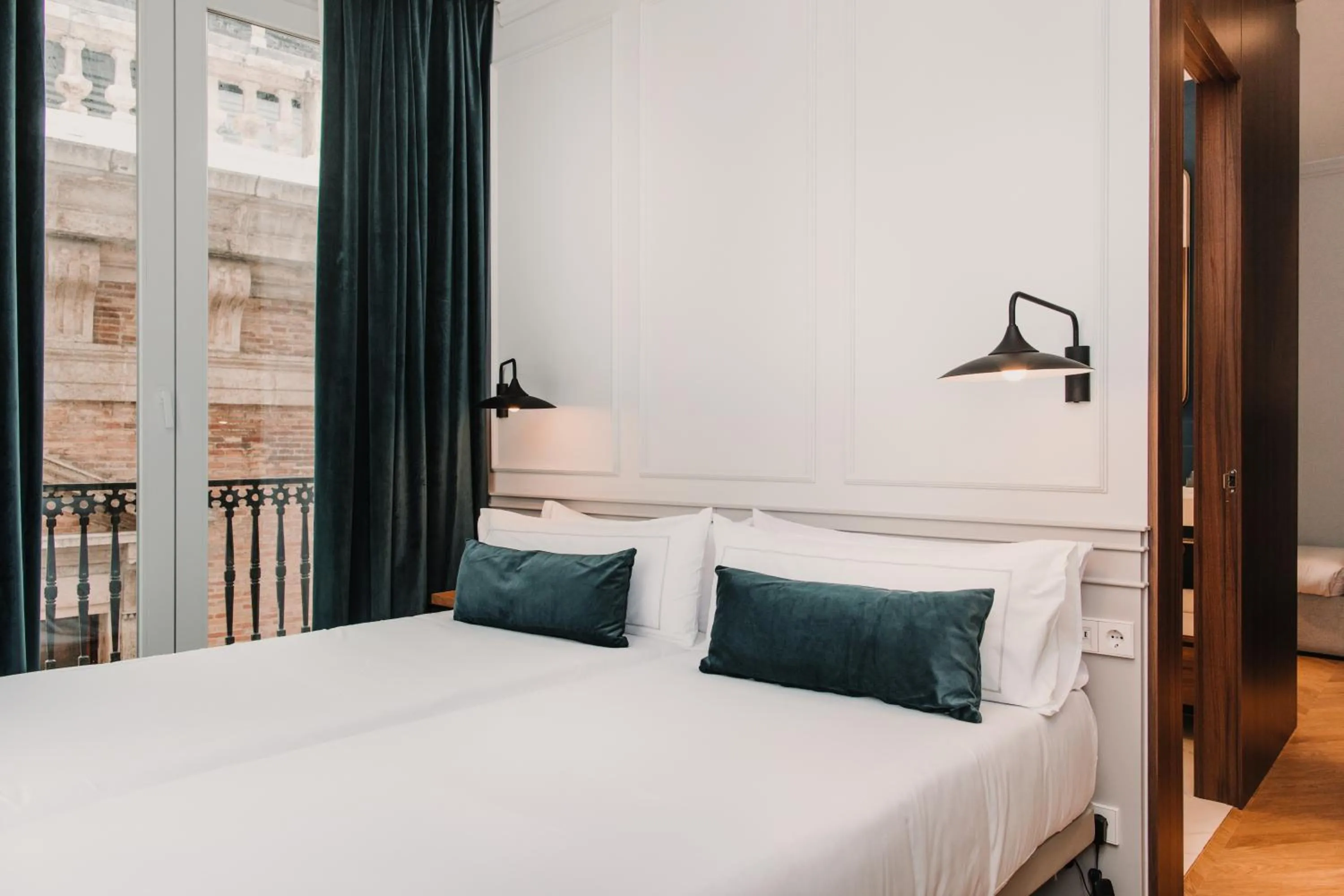 Bedroom, Bed in Room Mate Collection Helen Berger