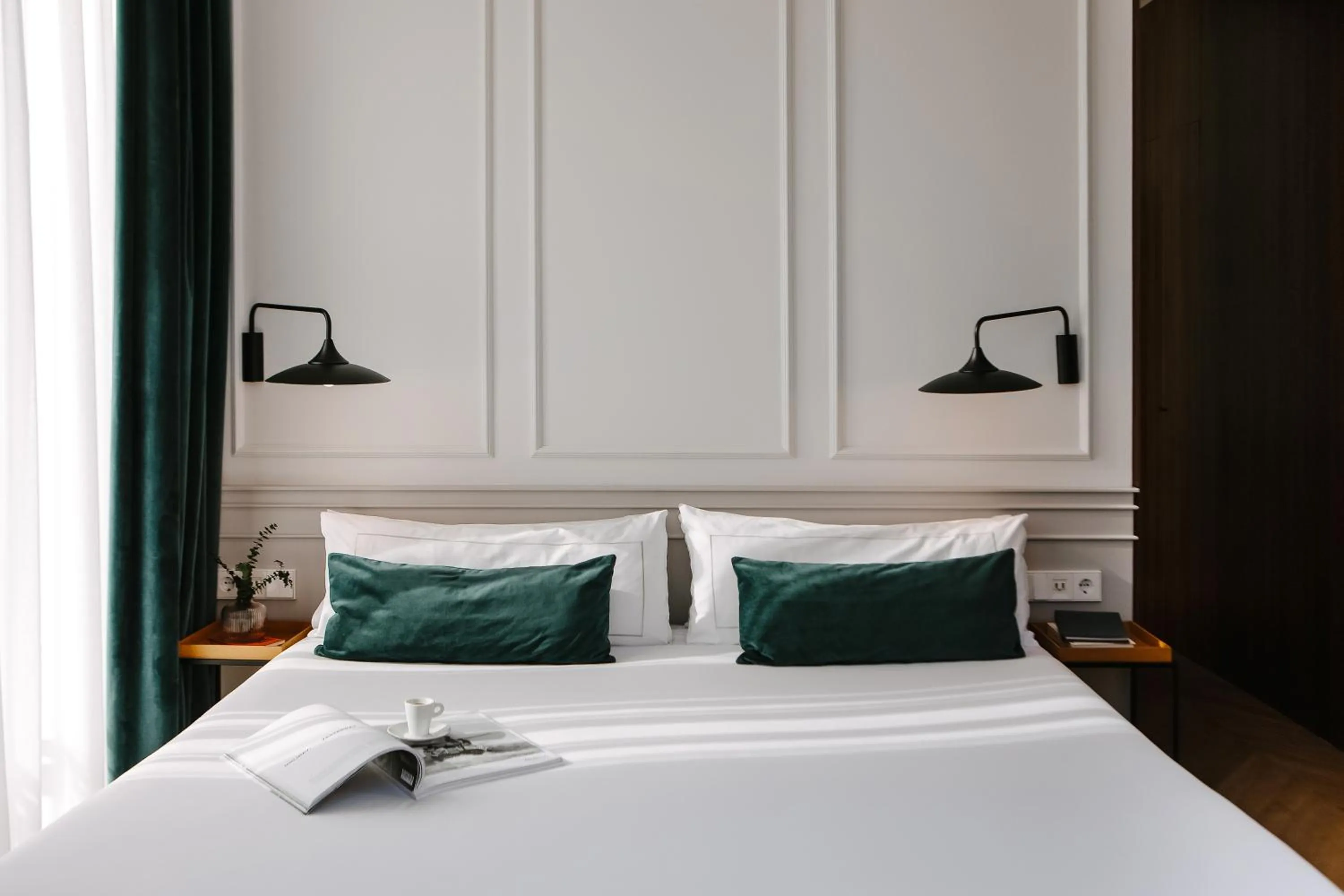 Bedroom, Bed in Room Mate Collection Helen Berger