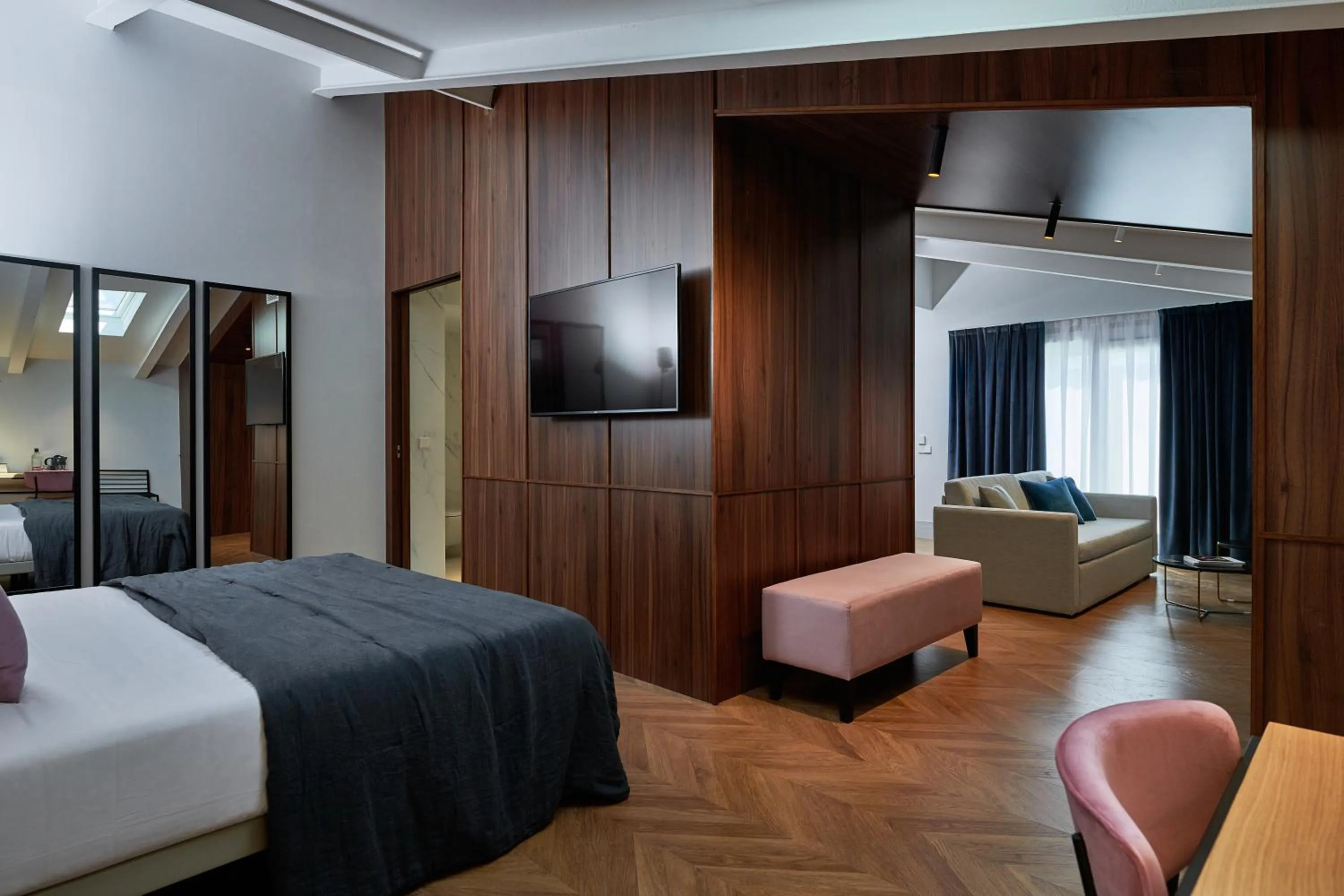 Living room, Bed in Room Mate Collection Helen Berger