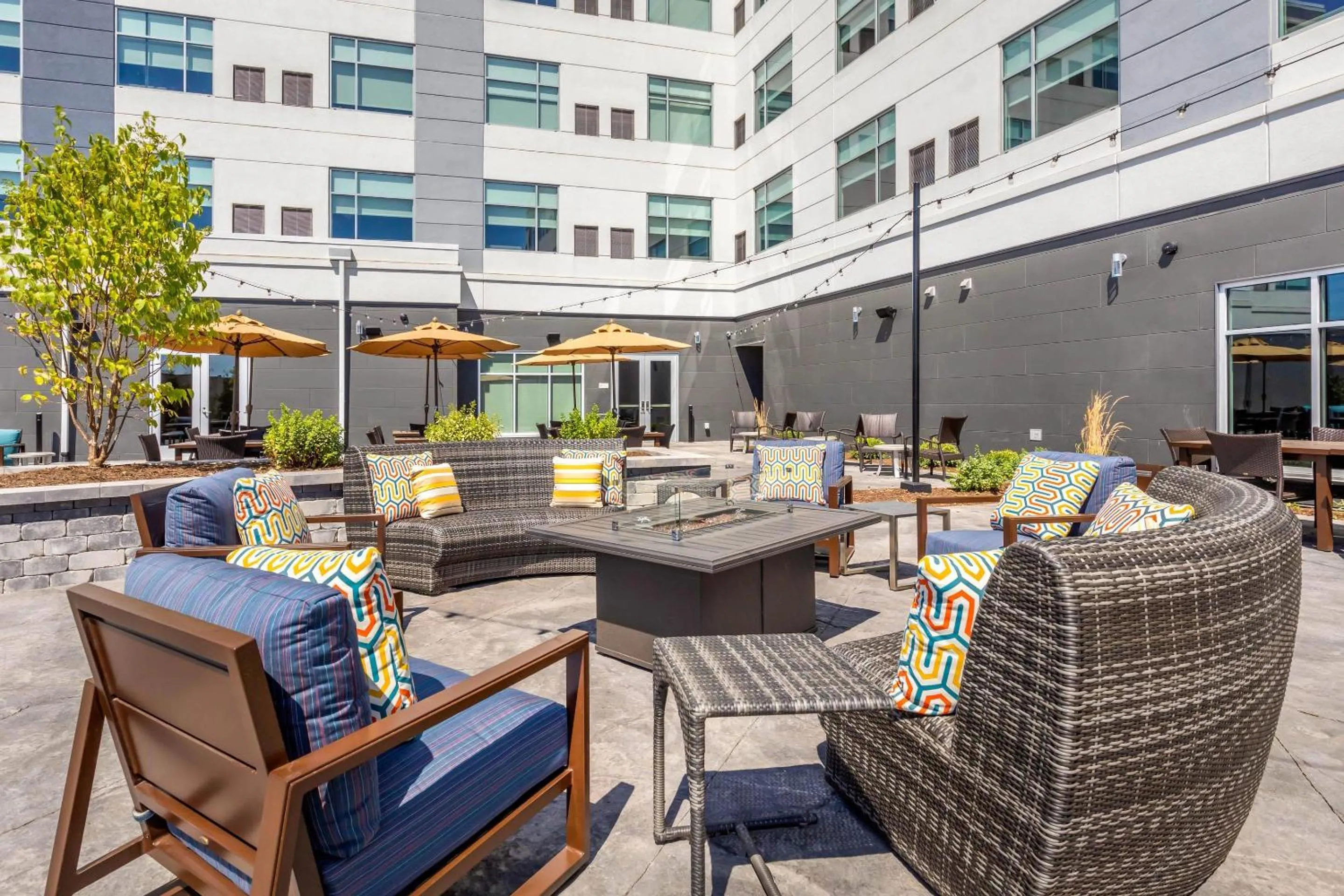 Swimming pool in Cambria Hotel Davenport Quad Cities