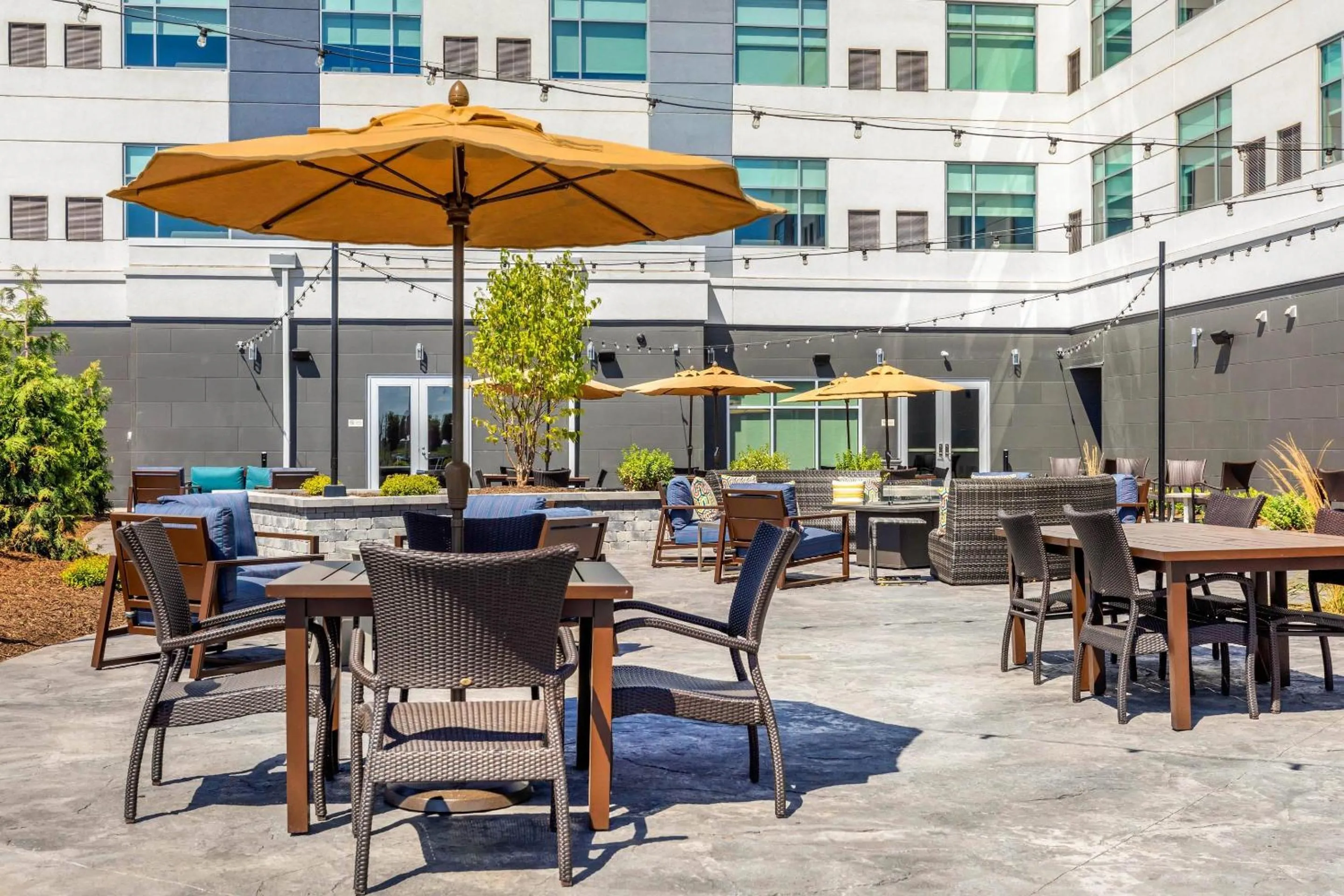 Swimming pool in Cambria Hotel Davenport Quad Cities