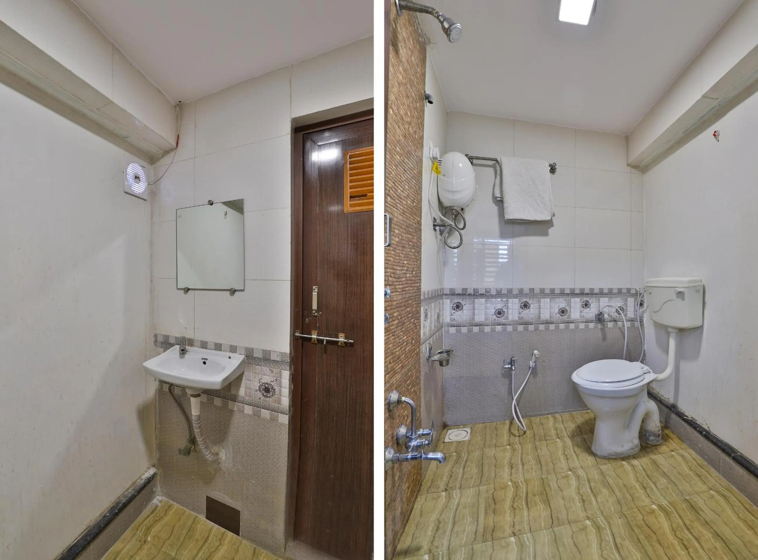 Bathroom in Hotel Balaji