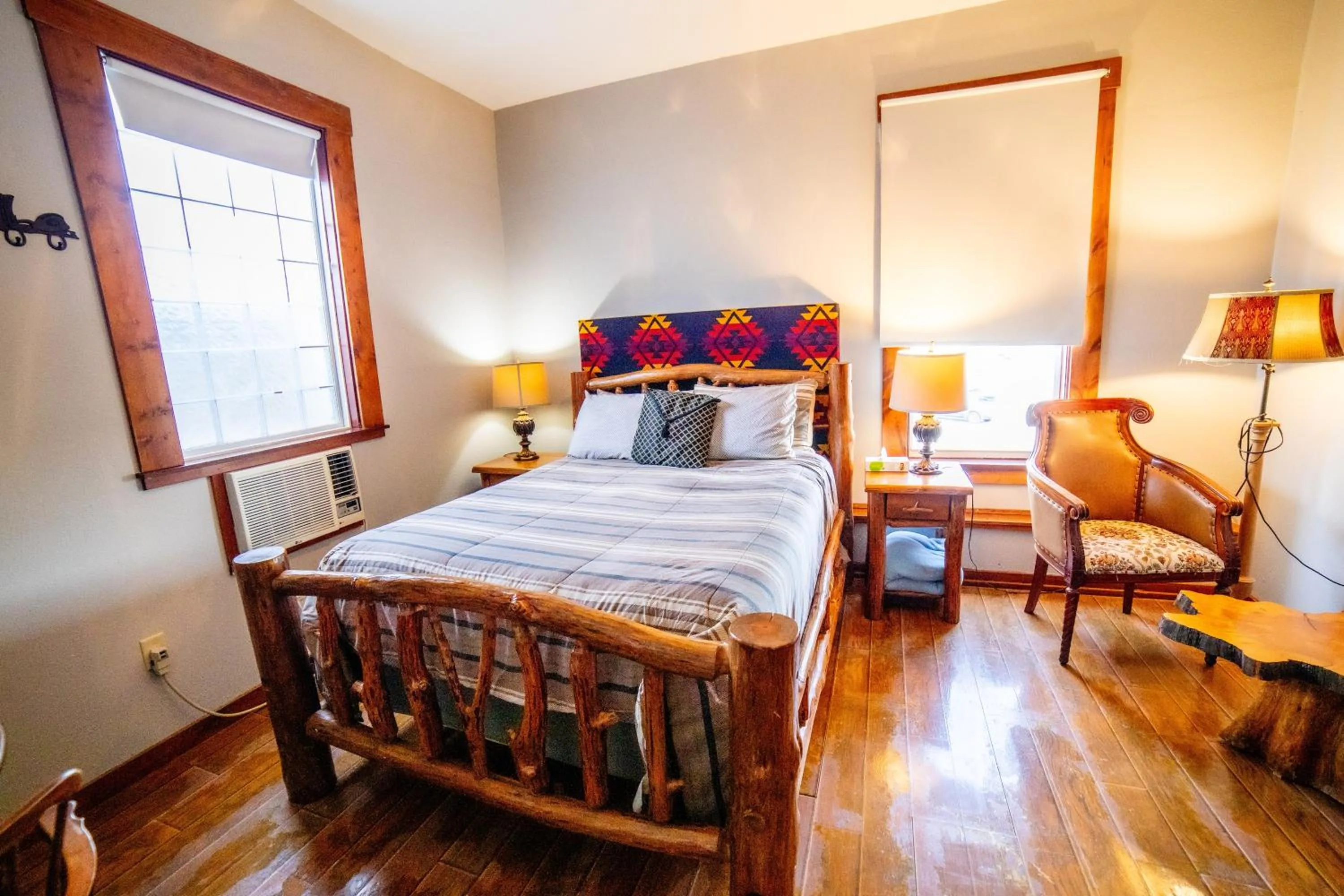 Bed in Oak Tree Hotel