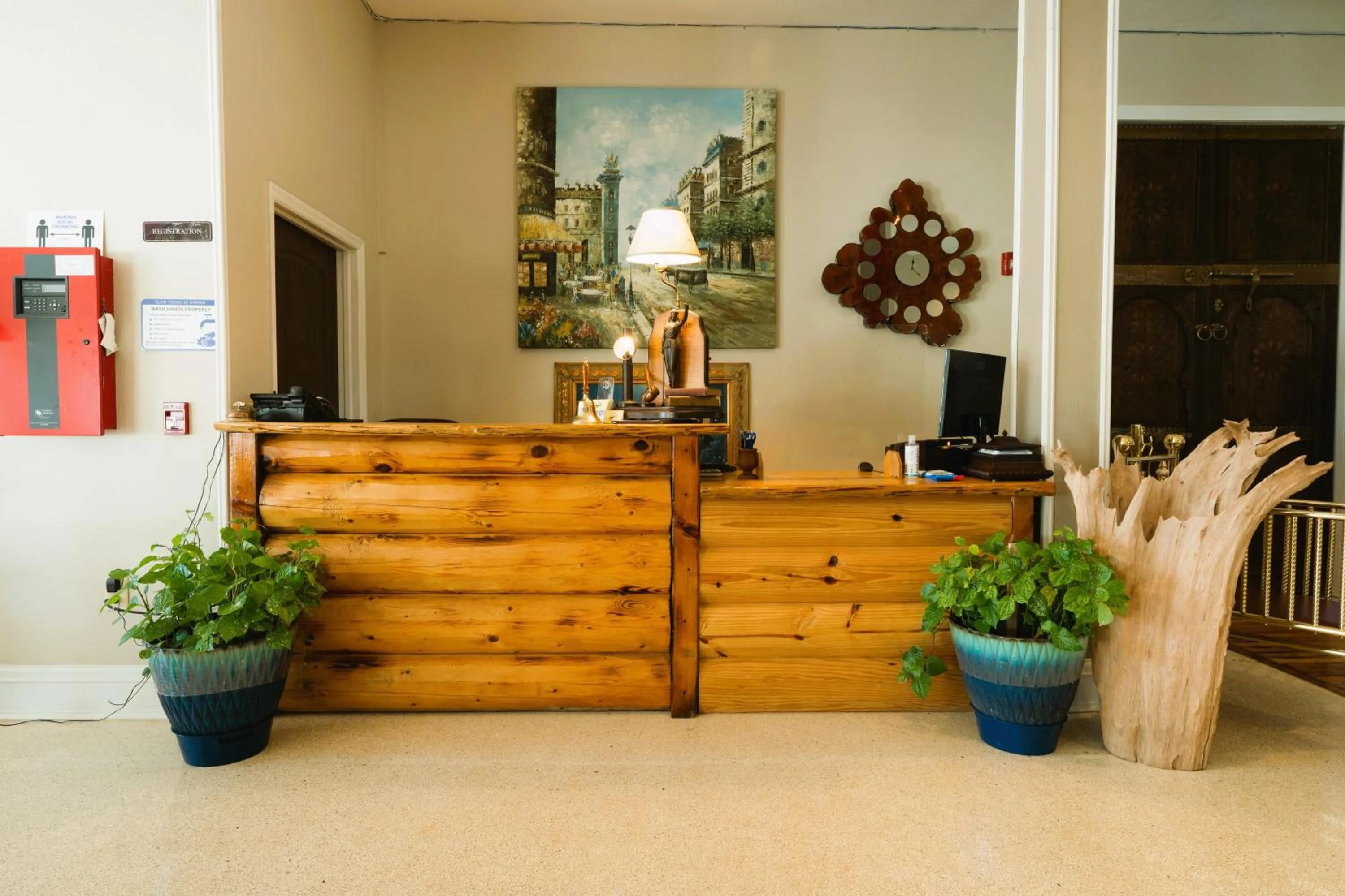 Lobby or reception in Oak Tree Hotel