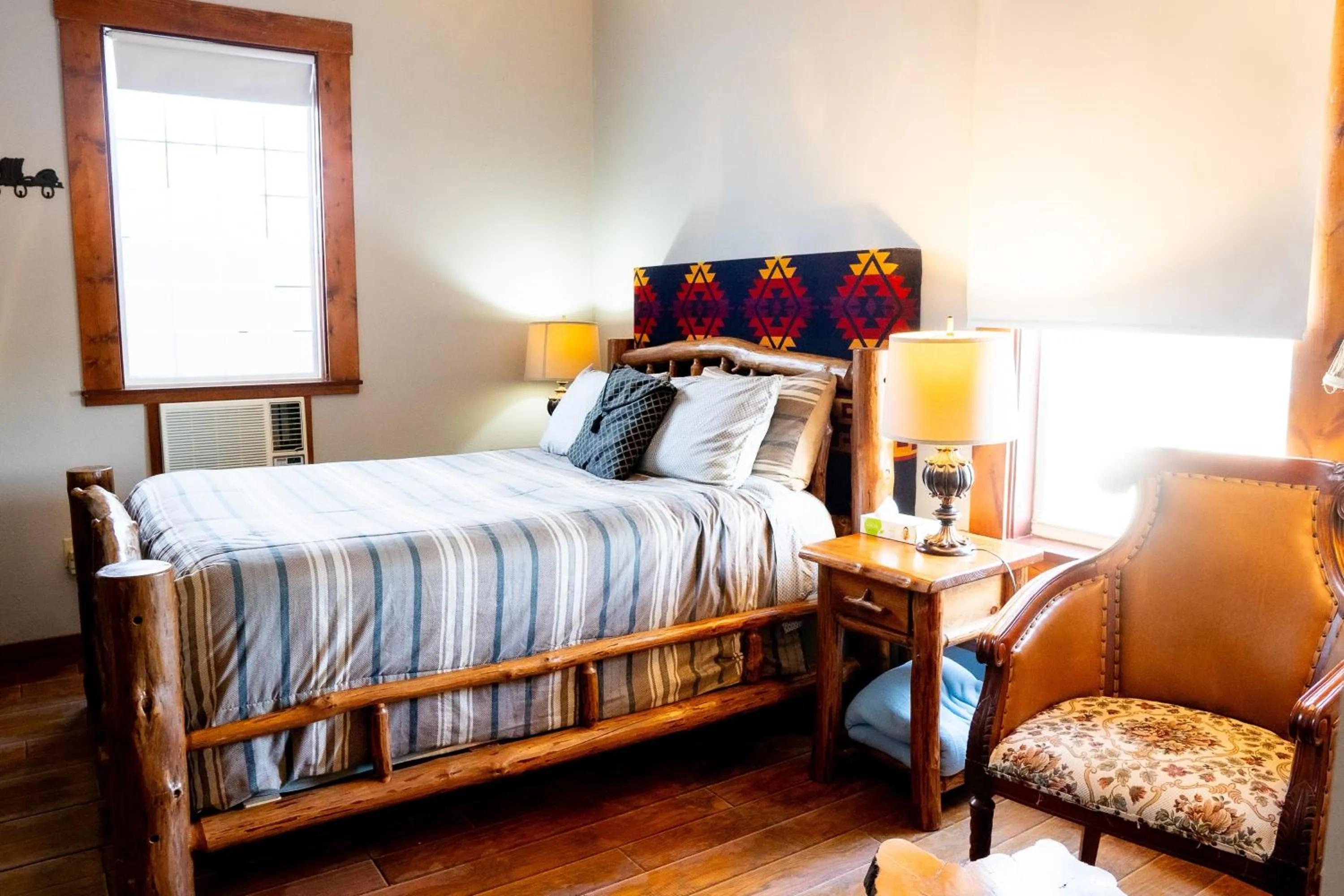 Bed in Oak Tree Hotel