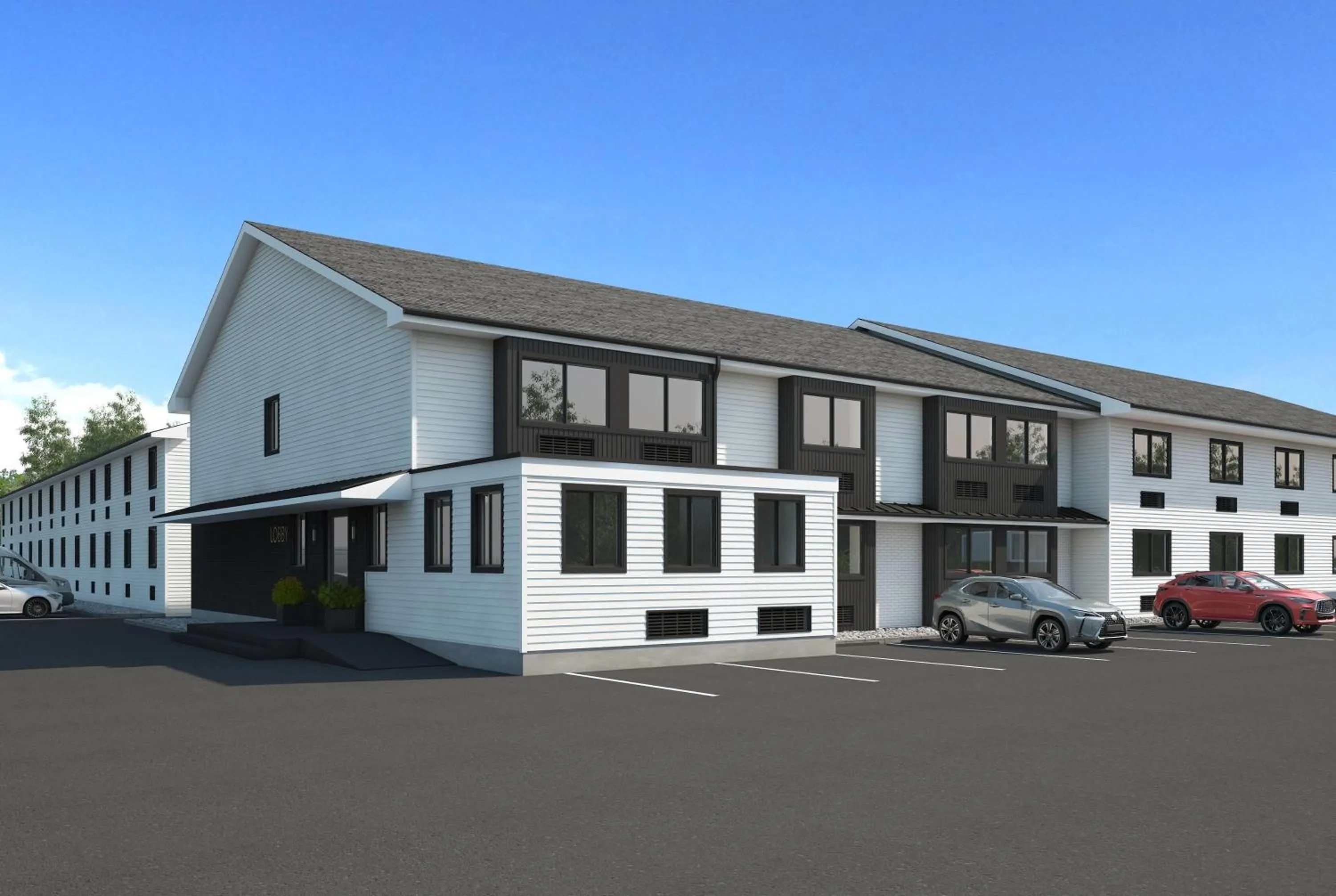 Property building in Super 8 by Wyndham Portland/Westbrook Area