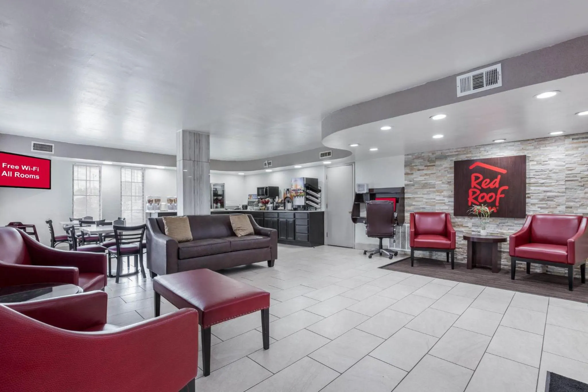 Lobby or reception in Red Roof Inn Forrest City