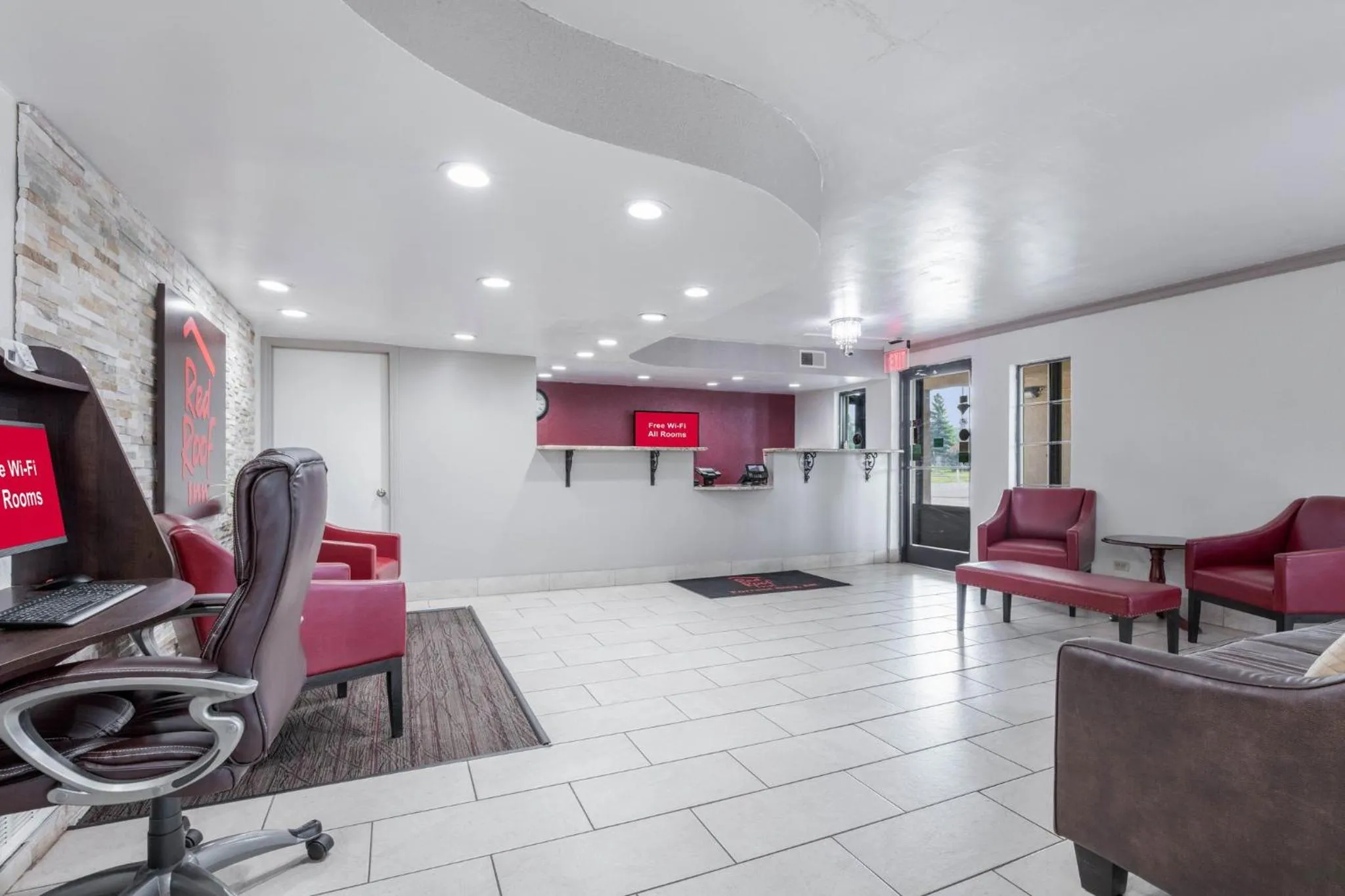 Lobby or reception in Red Roof Inn Forrest City