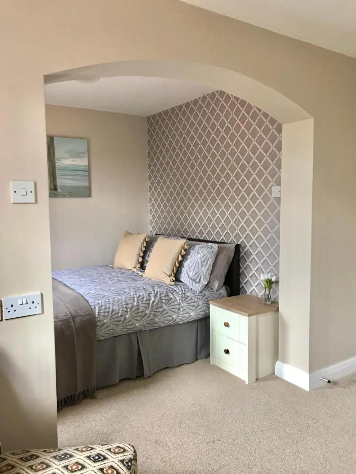 Bedroom, Bed in Northorpe