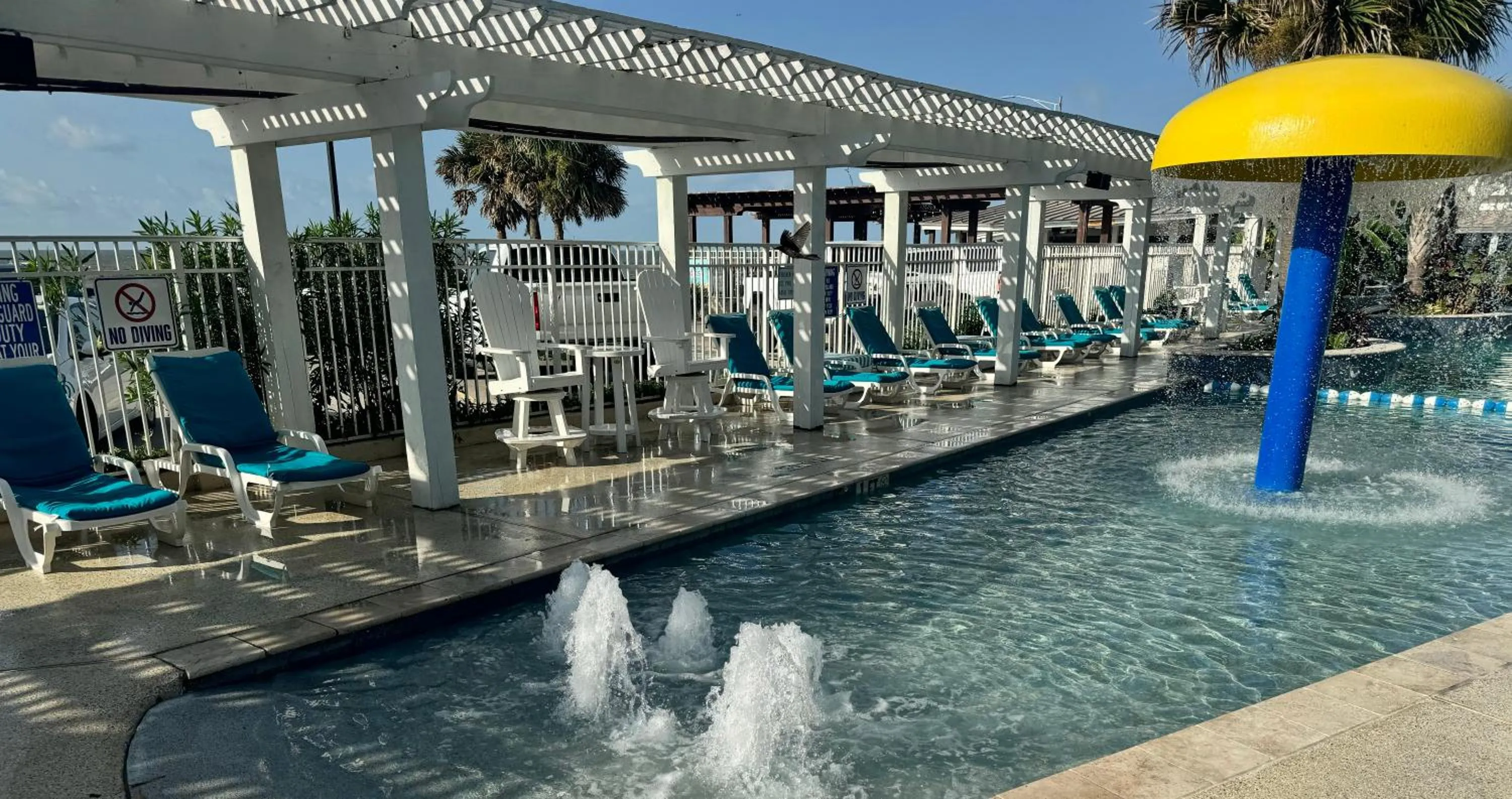 Swimming pool in Gaido's Seaside Inn