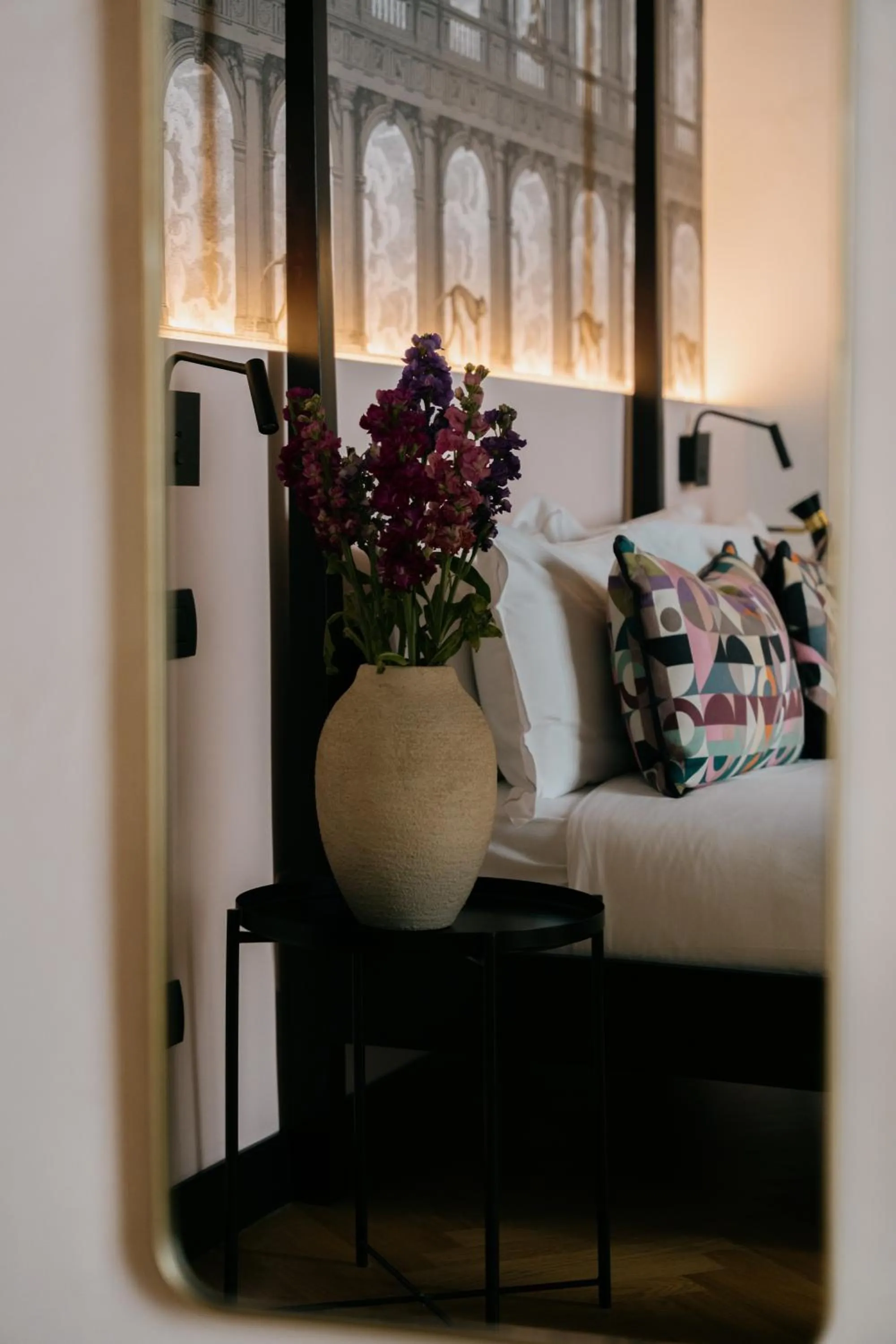 Bed in NAMAN HOTELLERIE - Margutta