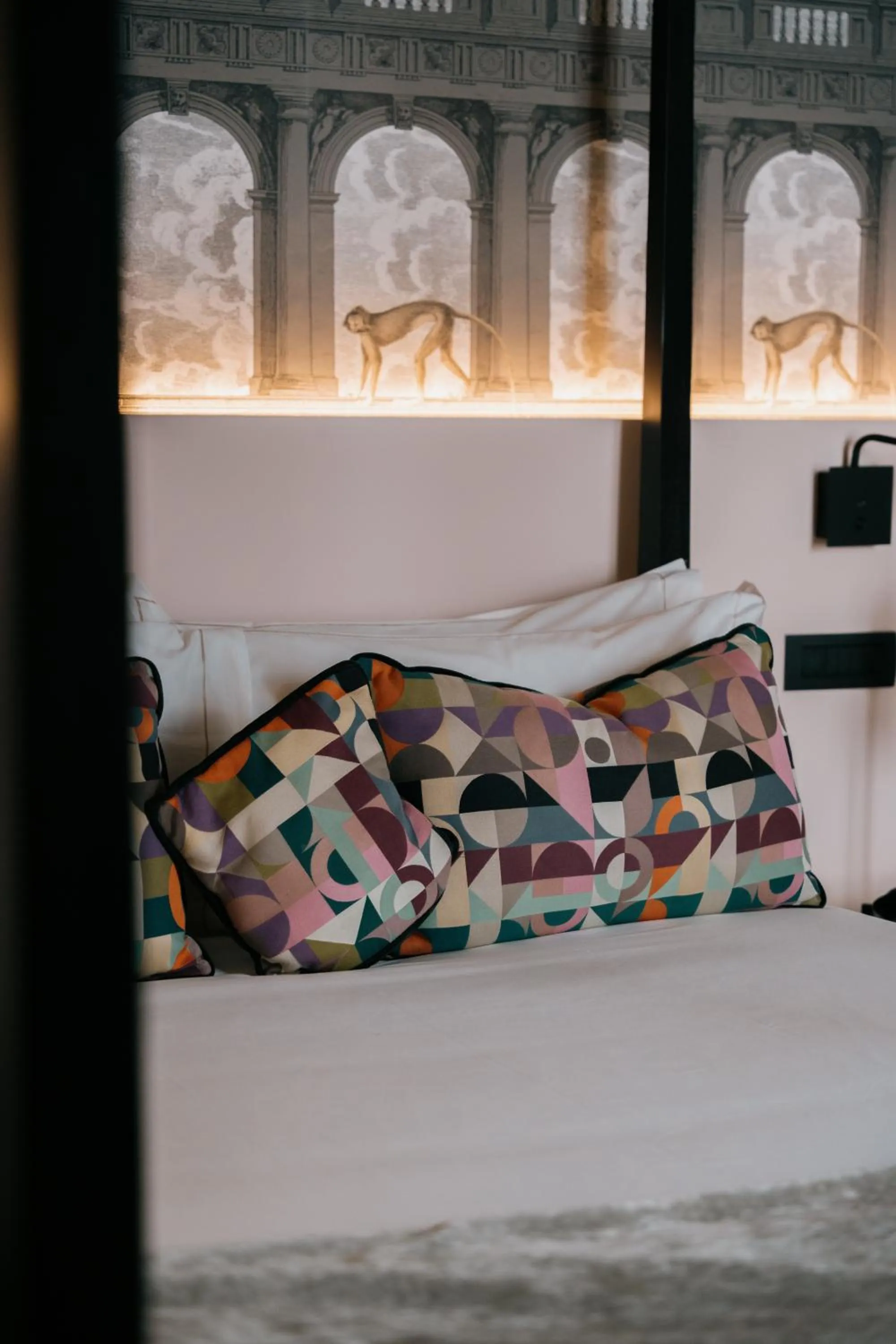 Bed in NAMAN HOTELLERIE - Margutta