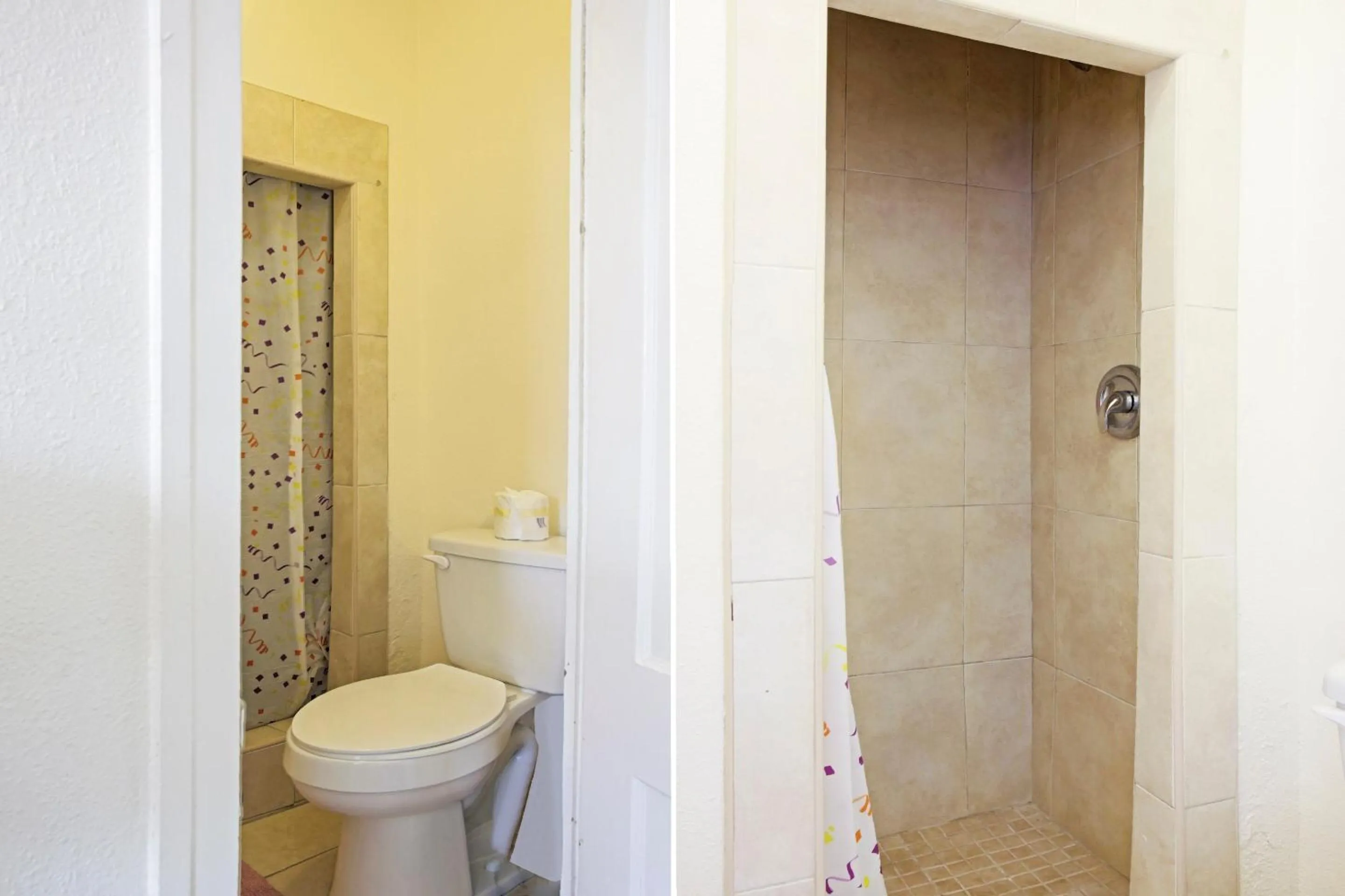 Bathroom in OYO Historic Cameron Hotel Brownsville I-69E