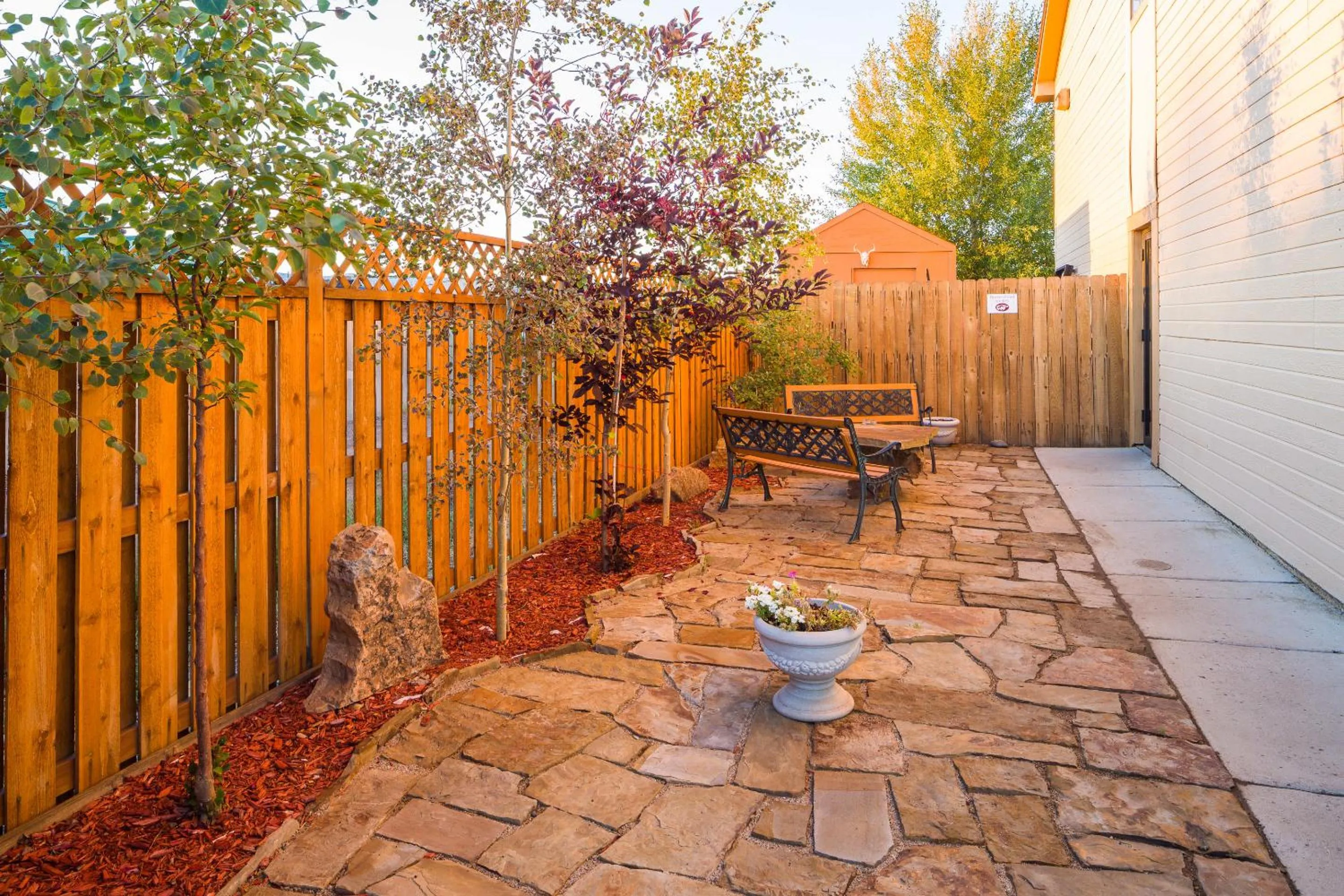 Patio in Alpine Inn & Suites Gunnison