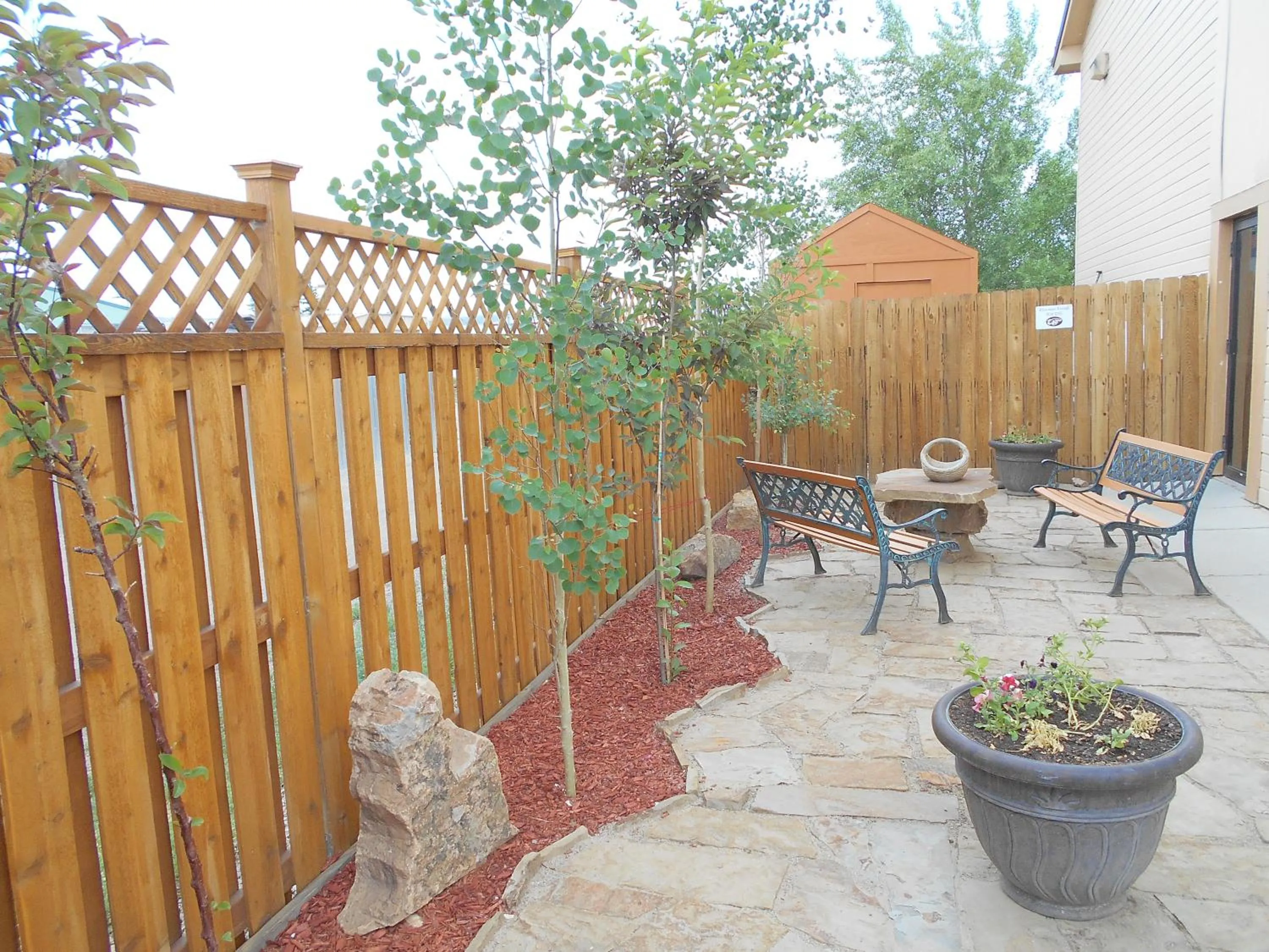 Patio in Alpine Inn & Suites Gunnison