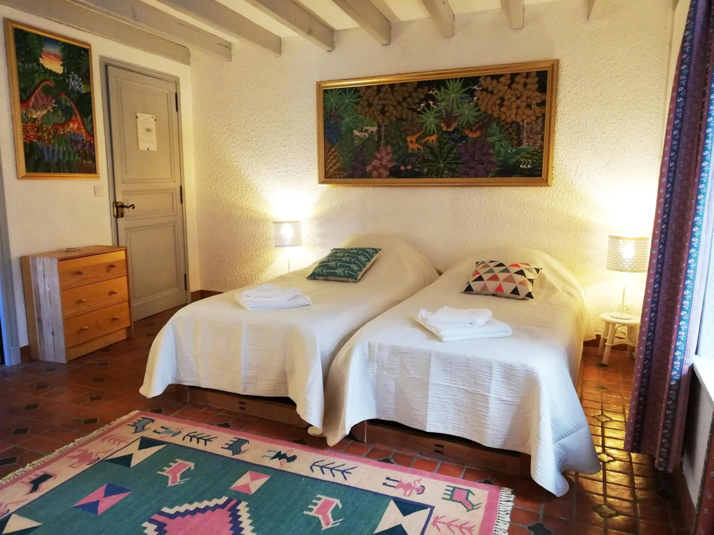 Bed in Domaine des Goudis