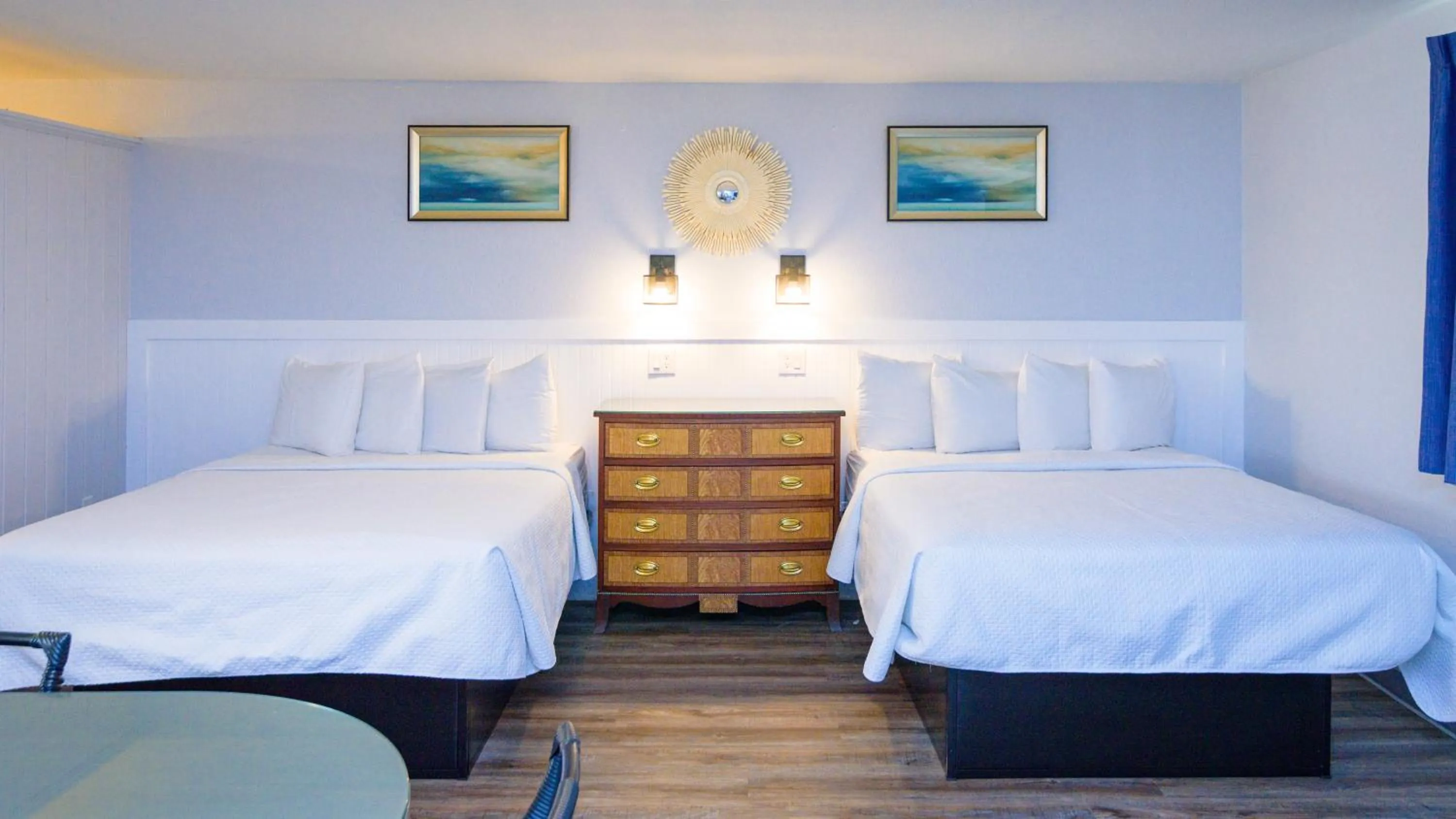 Bed in Outer Banks Motor Lodge