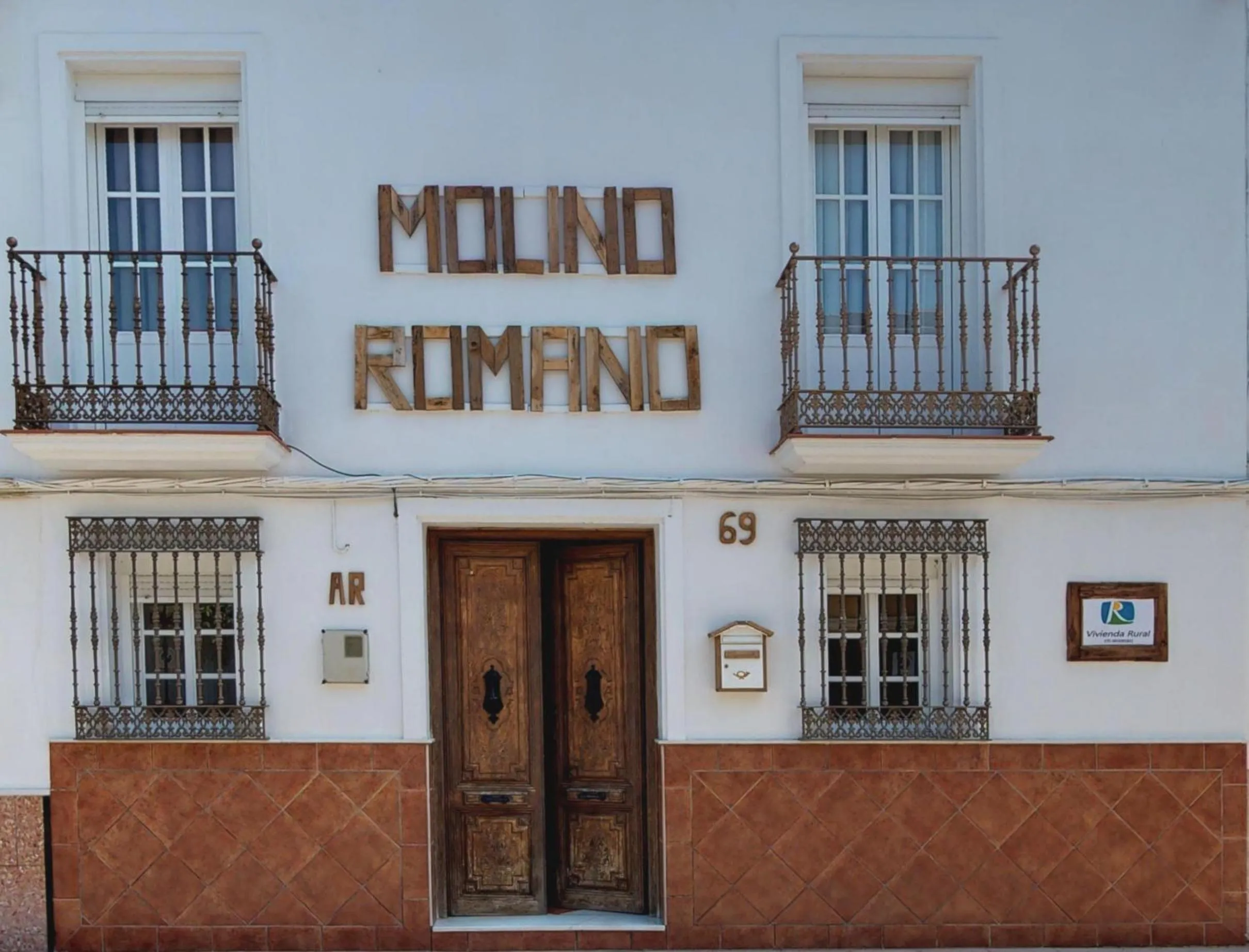 Facade/entrance in Molino Romano