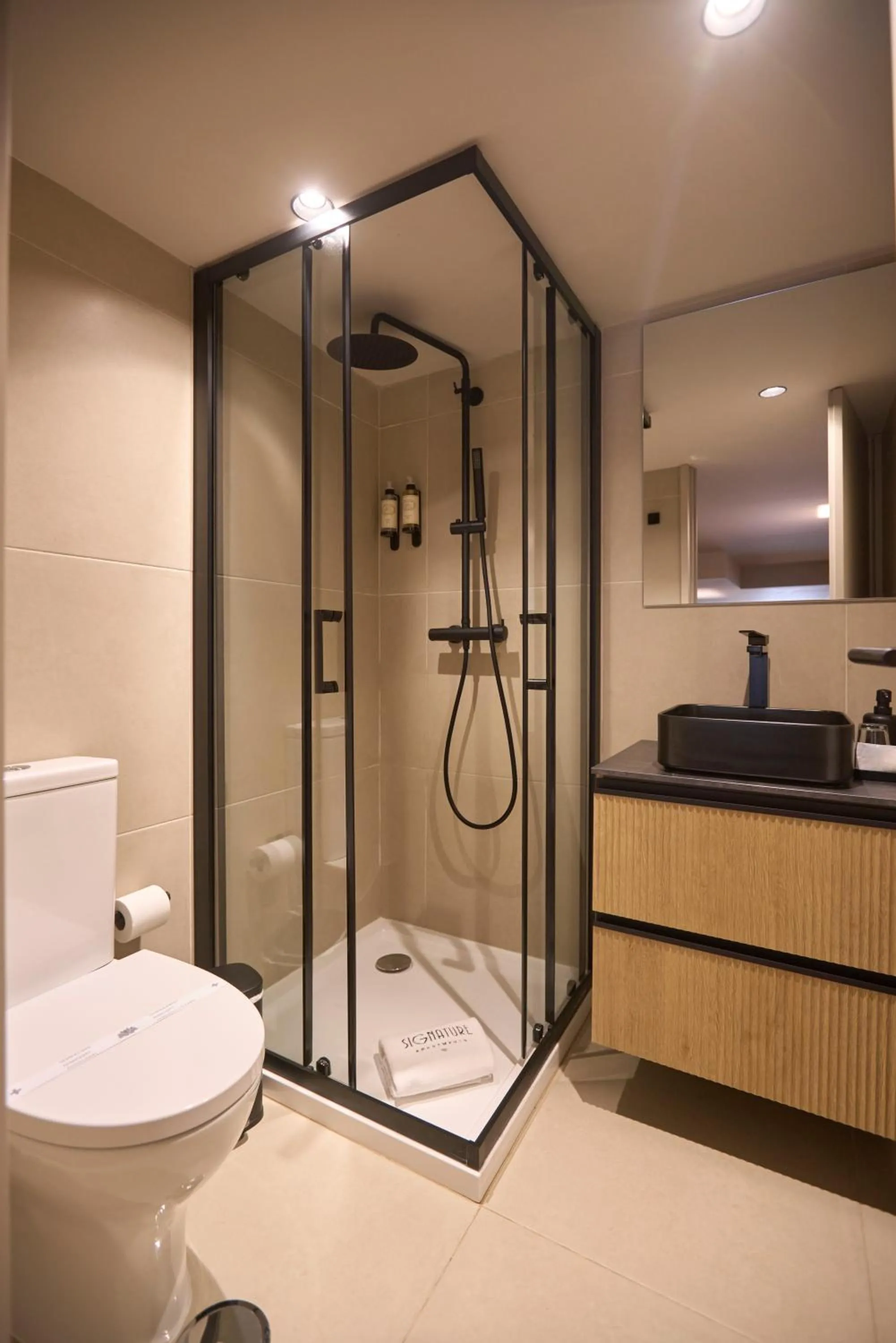 Bathroom in Signature Apartments Santa Catarina