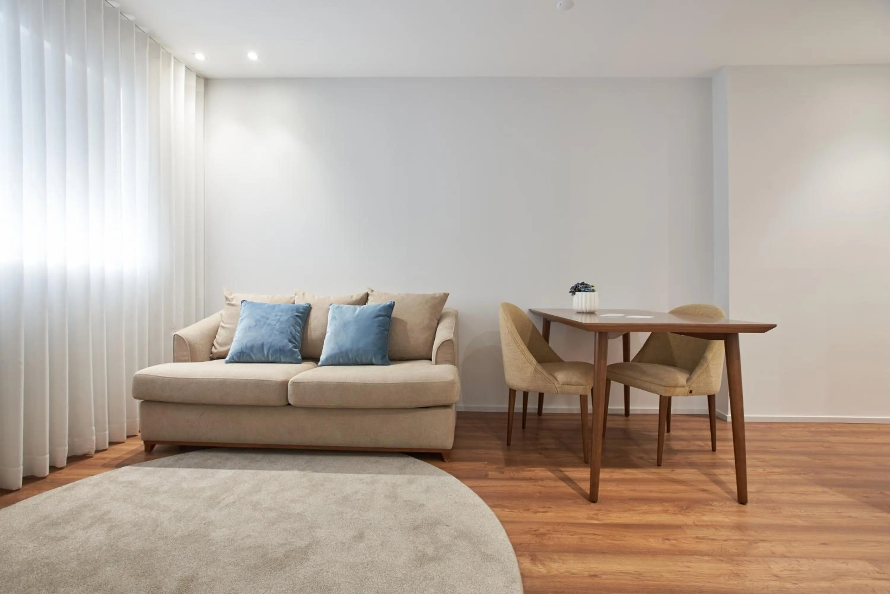 Living room in Signature Apartments Santa Catarina